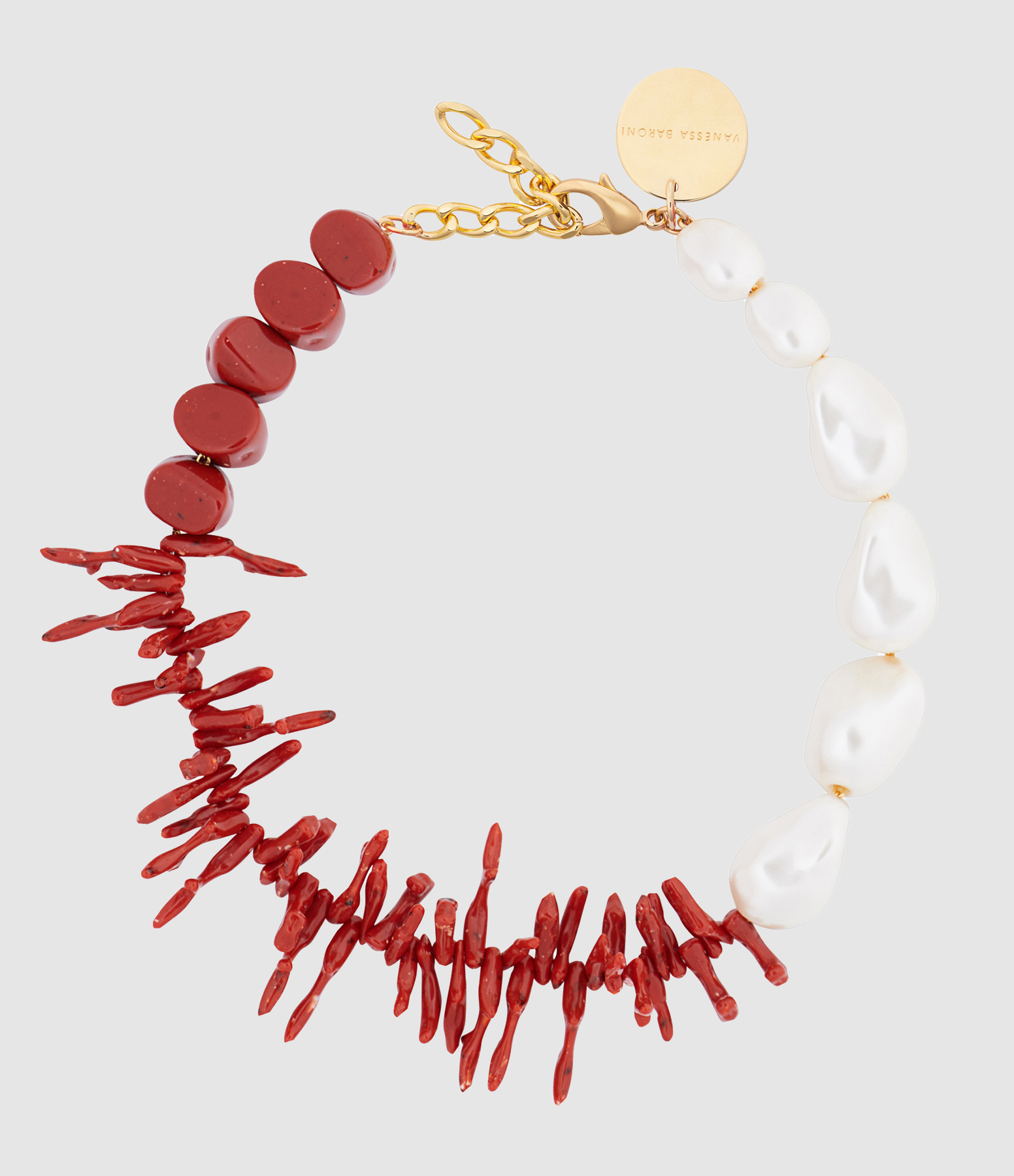 Coral Pearl Coral Necklace