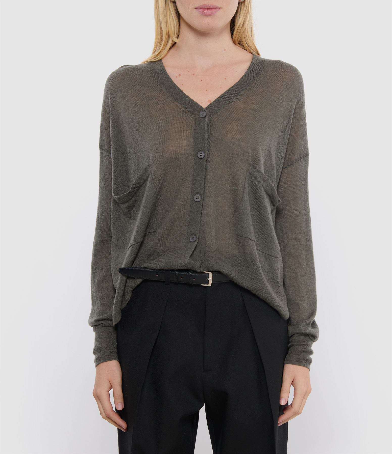 Khaki Cardigan