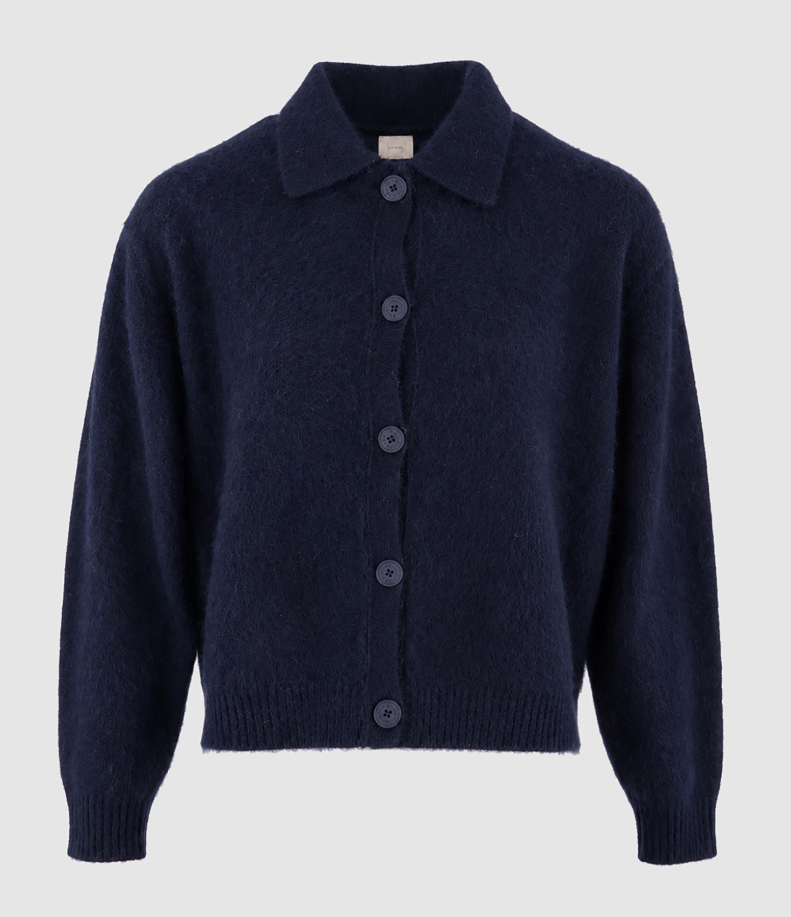 Ladies’ Polo Cardigan – B.Navy