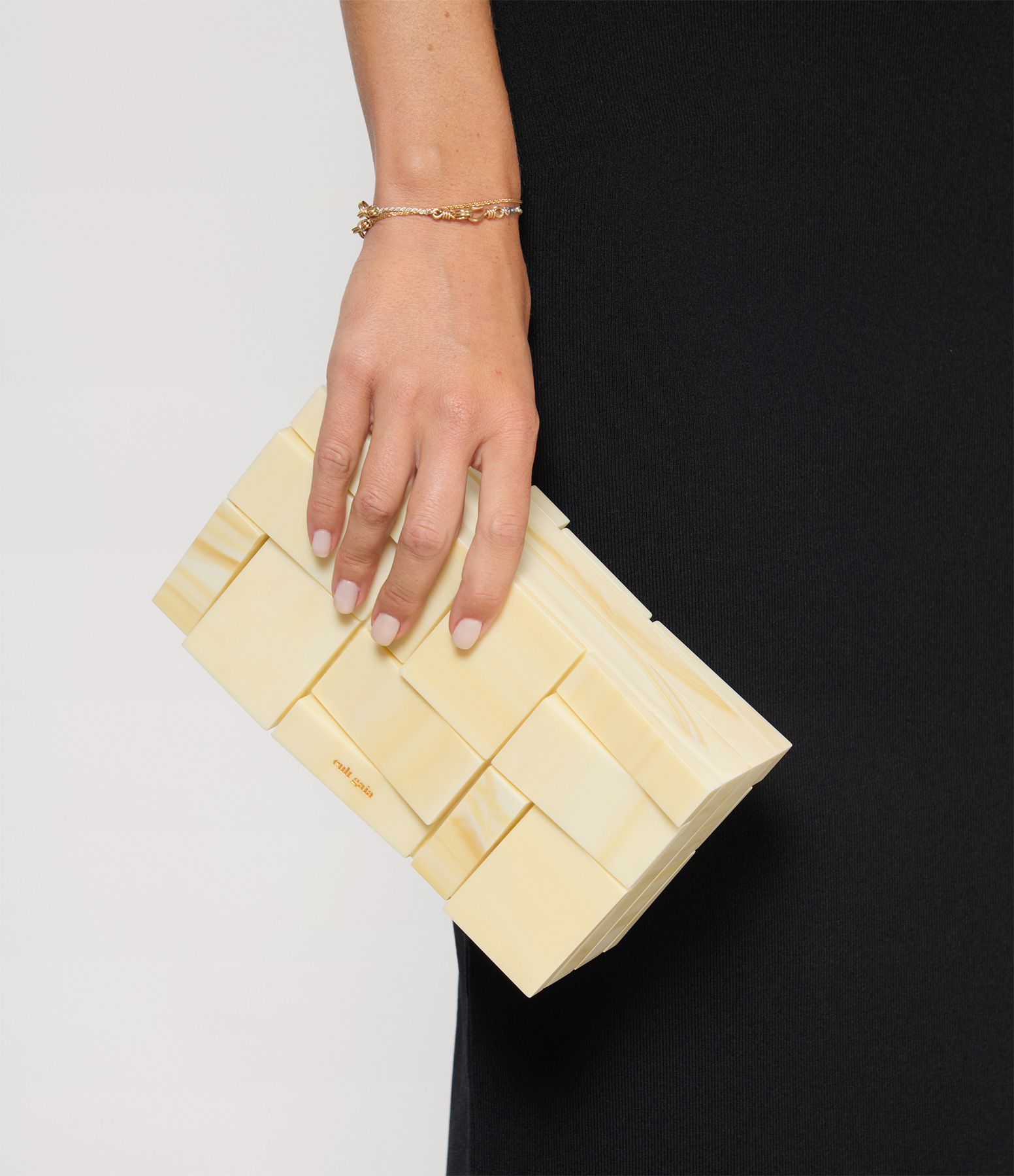 Galleria Sand Gradient Clutch Bag