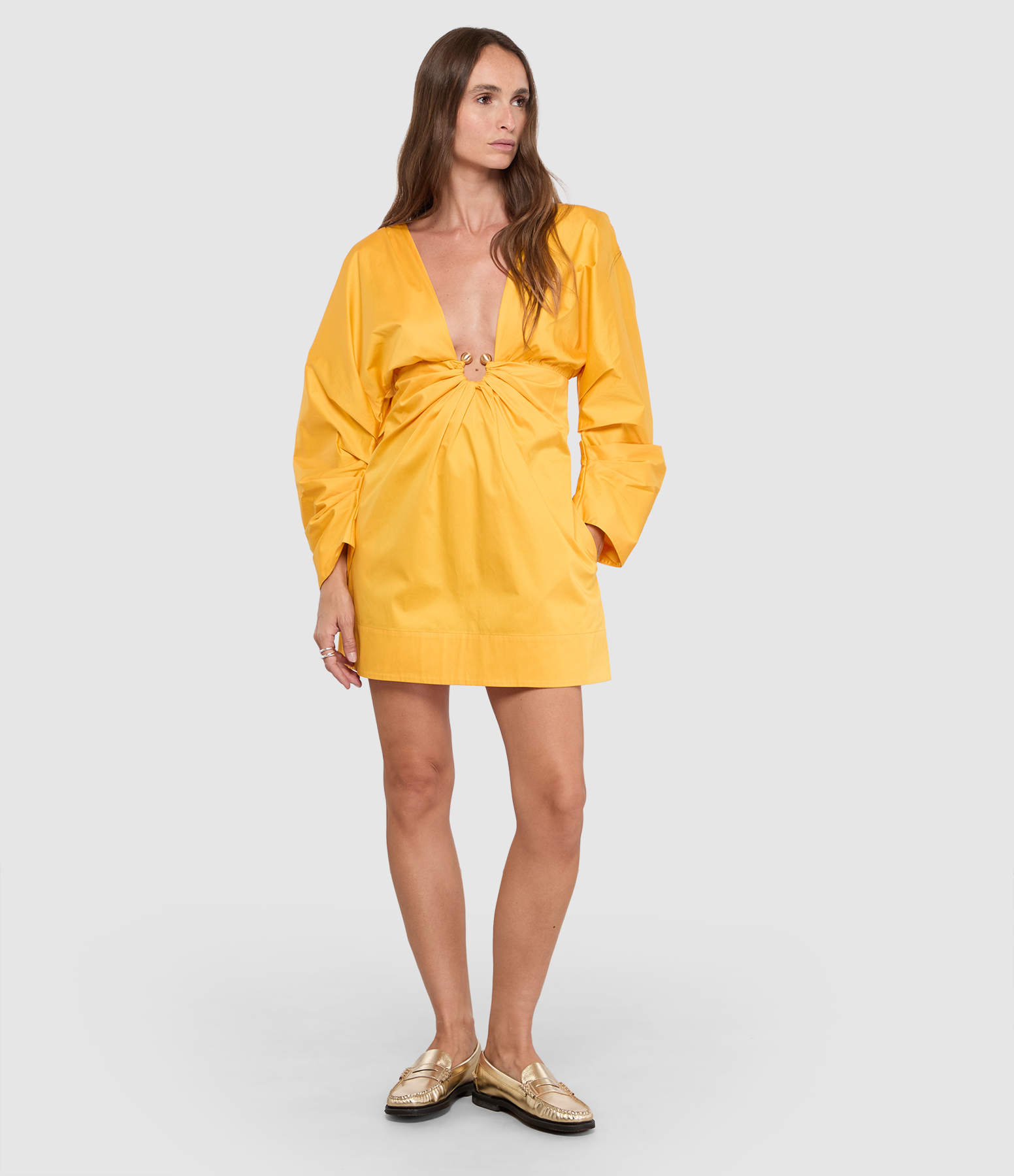 Questra Marigold Dress