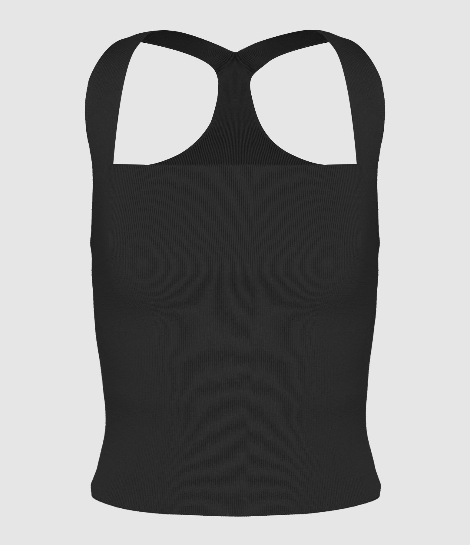 Crawford Black Knit Top