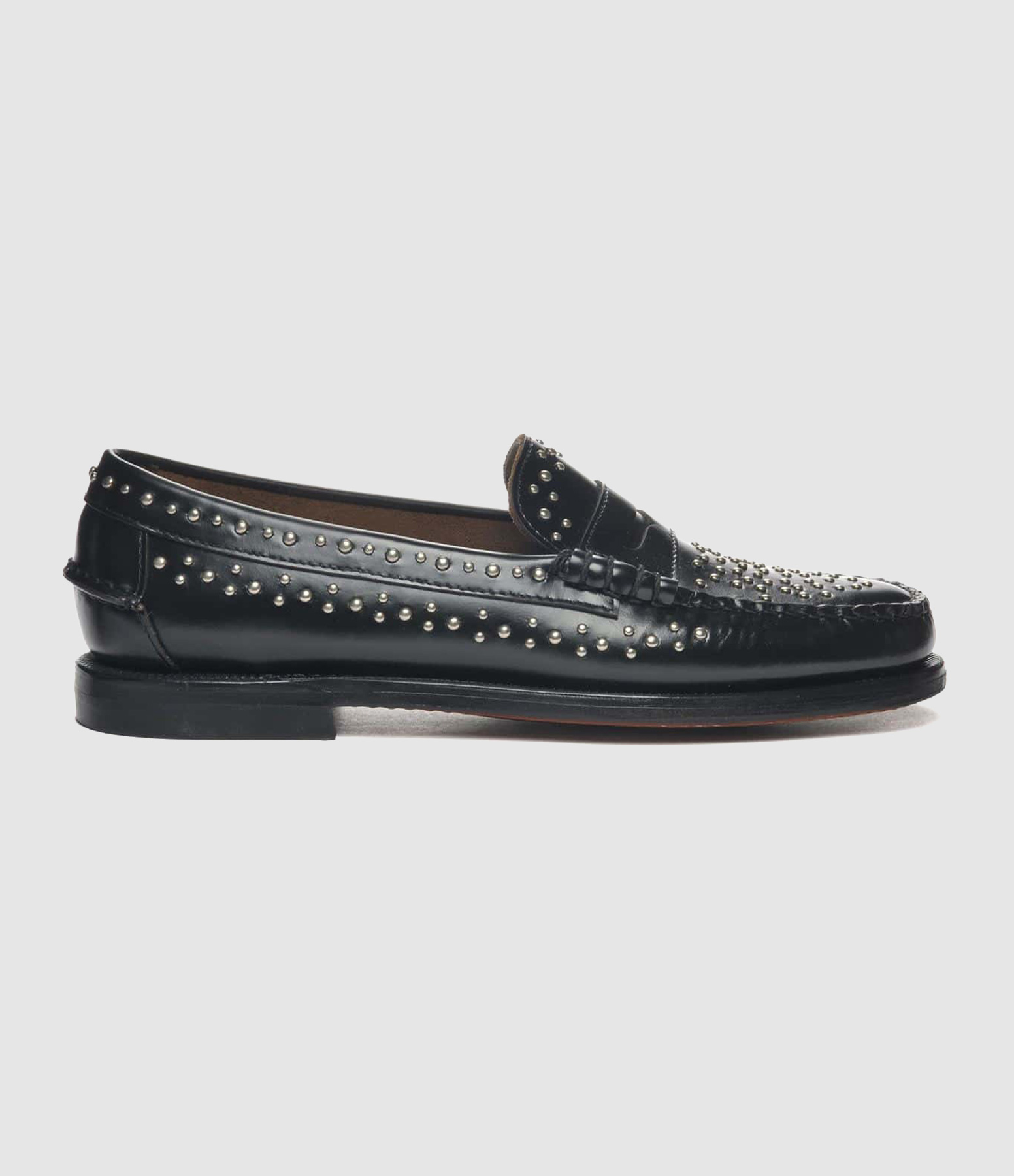 Dan Studs Women’s Black Loafers