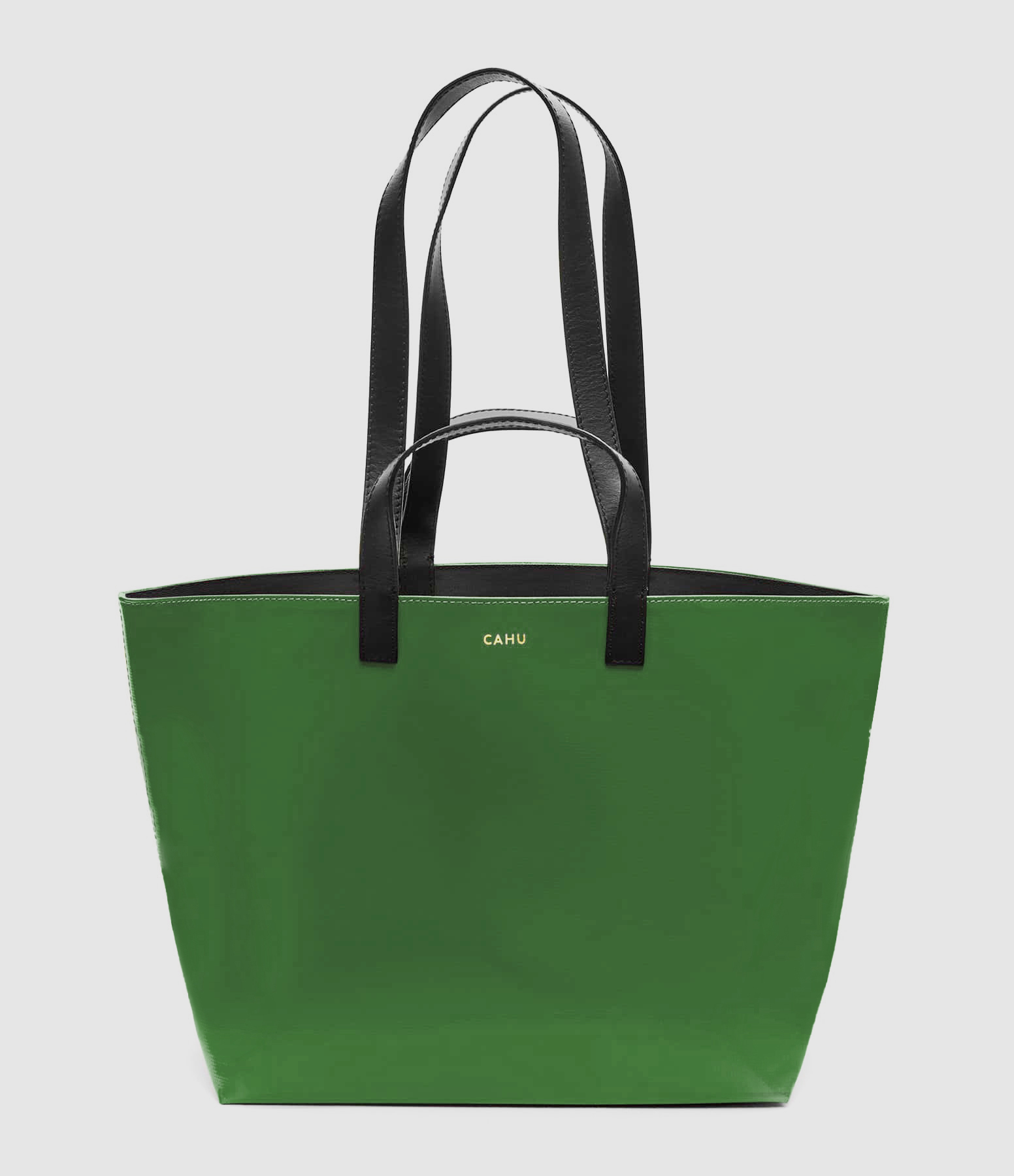 Practical S Tote Bag – Green Canvas
