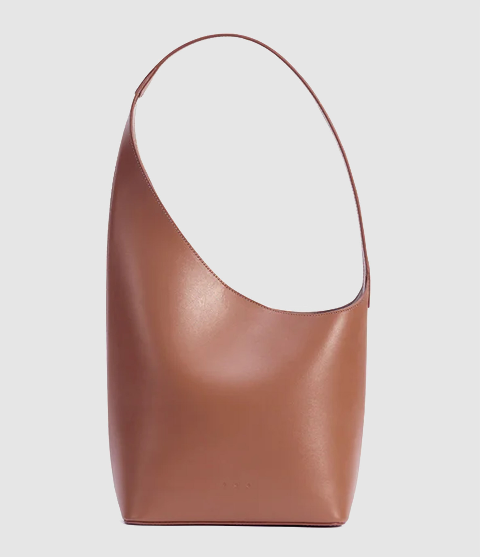 New Demi Lune Bag in Rust Brown