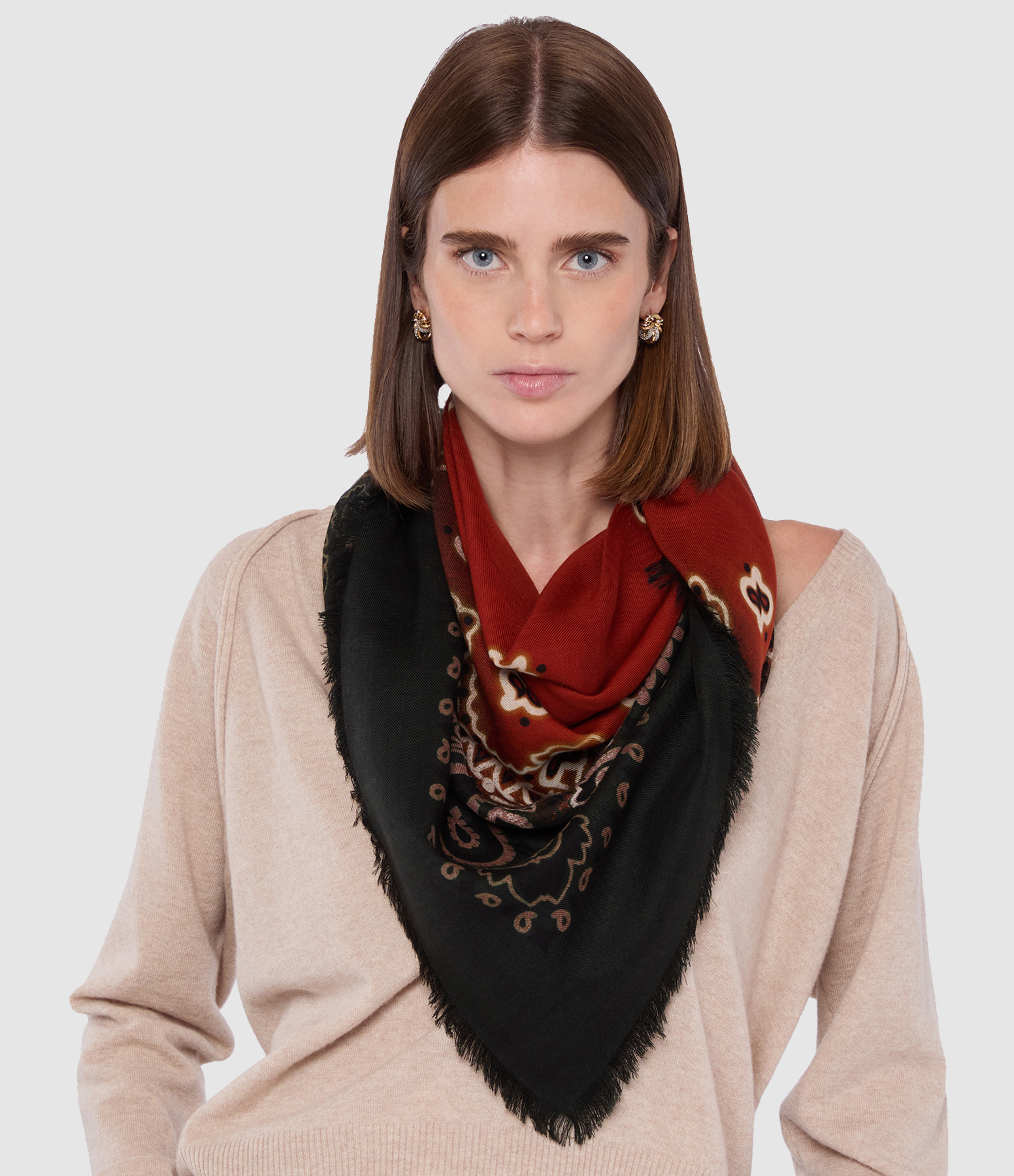 Jil Quadra Bosco/Terra Scarf
