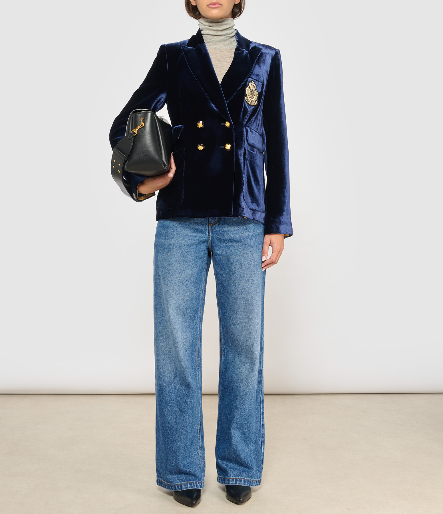 Valenciana Blazer  Navy