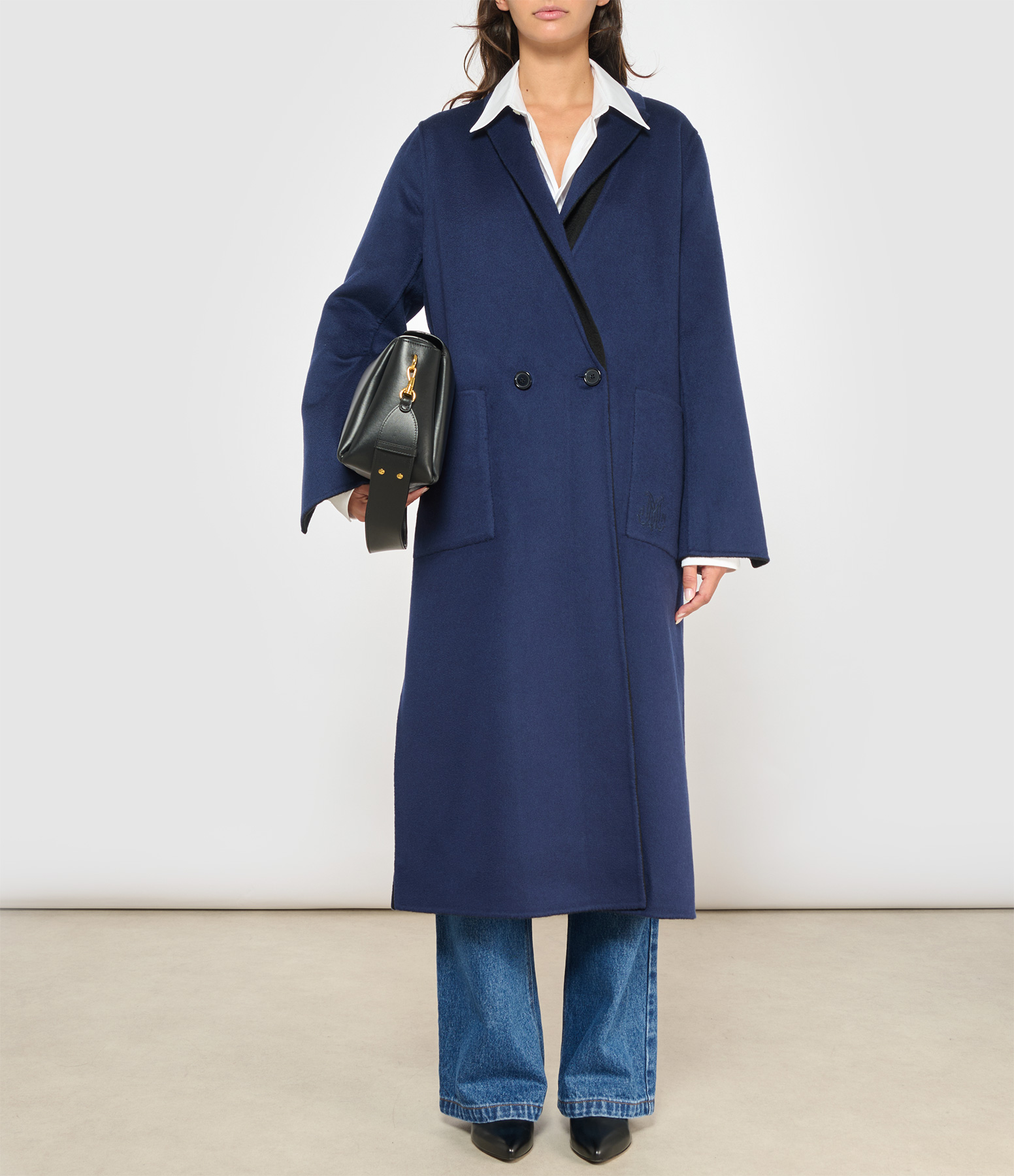 Wendy Navy Coat