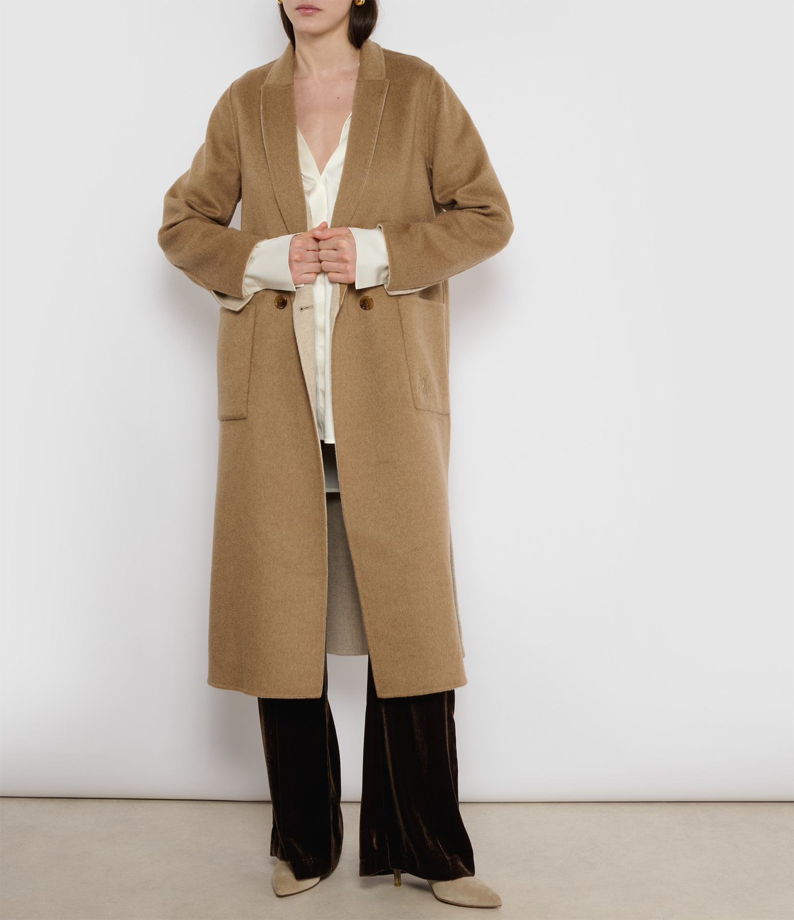 Wendy Camel Coat