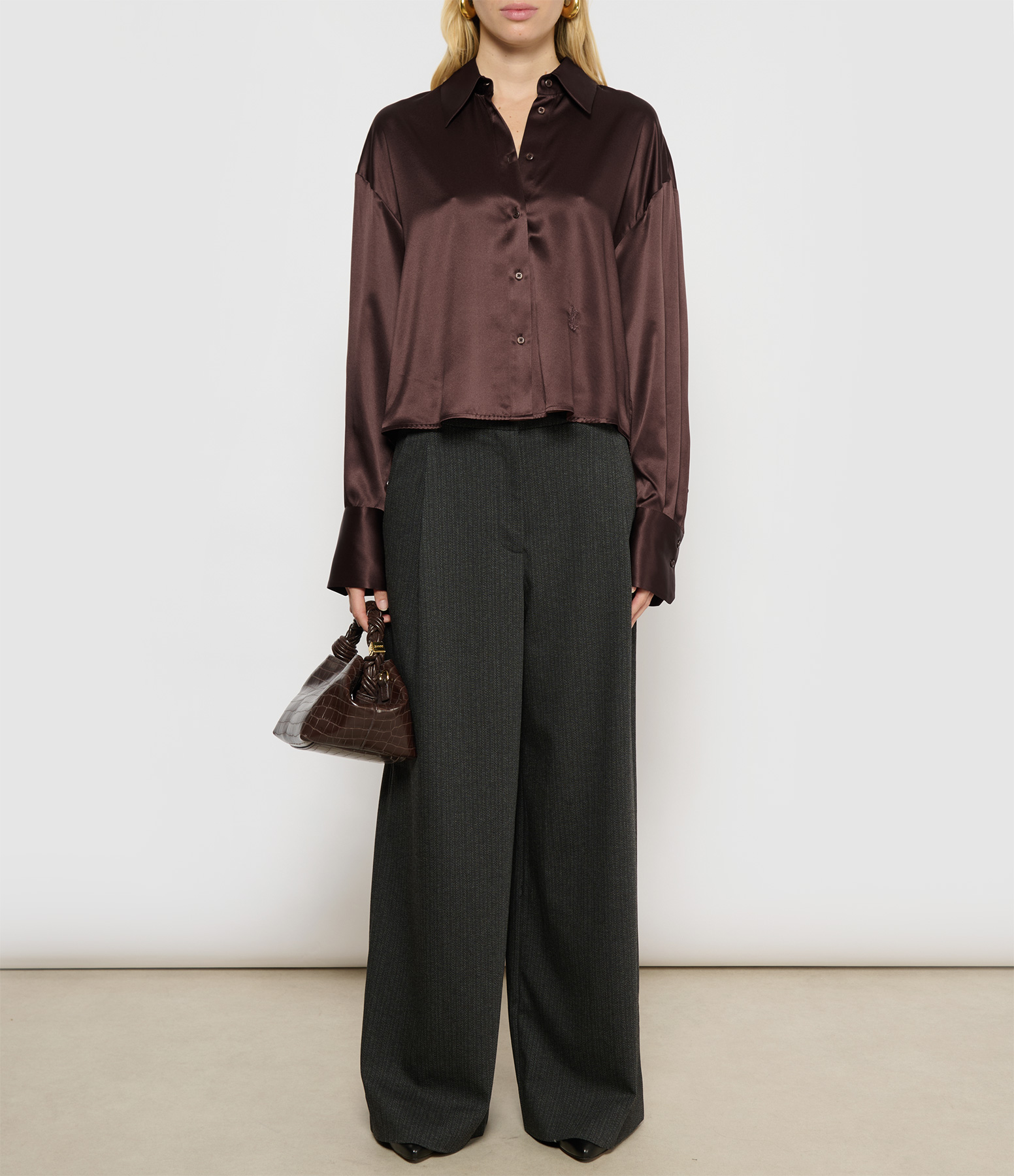 Billie Shirt in Chocolate