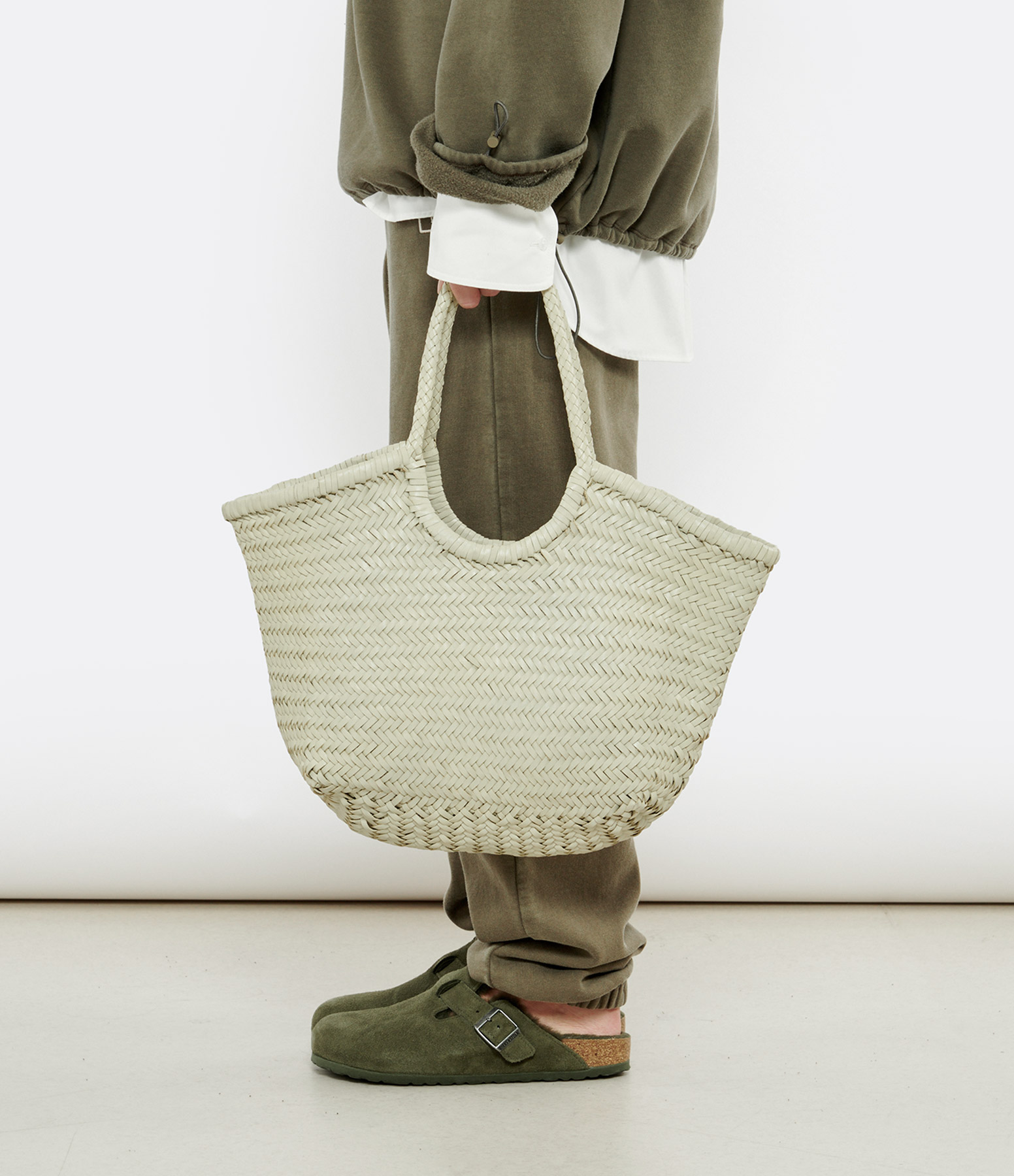 Pearl Leather Nantucket Bag