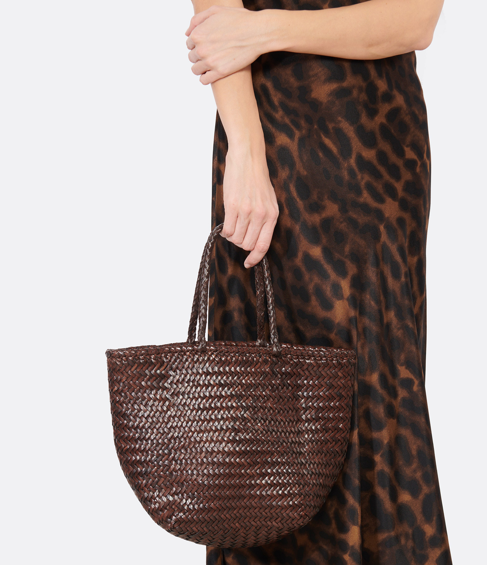 Grace Small Bag, Dark Brown Leather