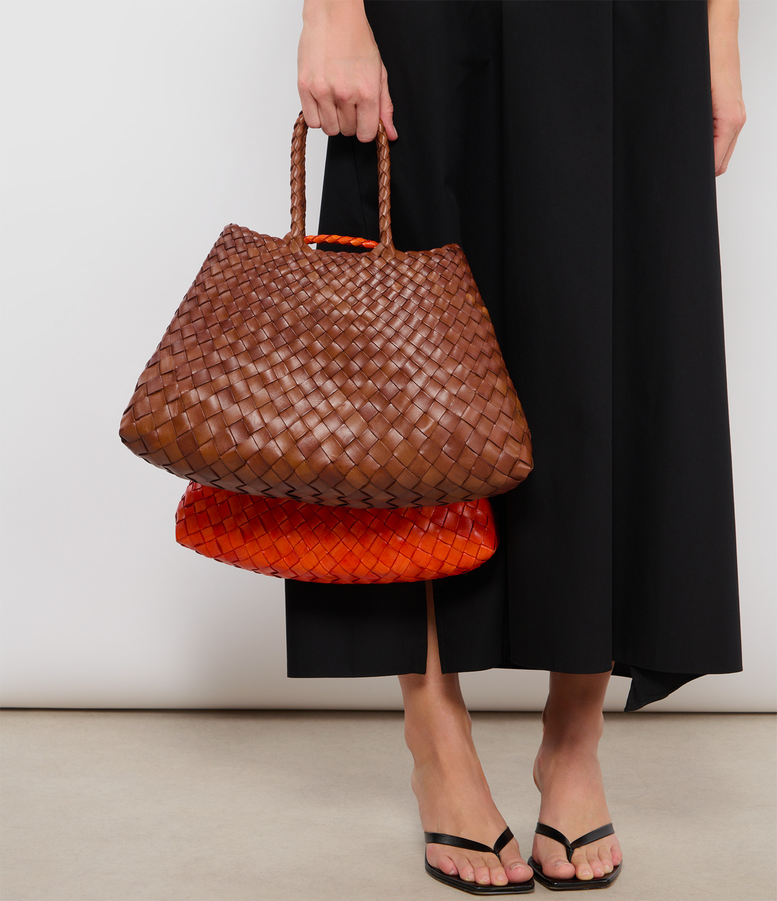 Santa Croce Small Bag in Tan Leather
