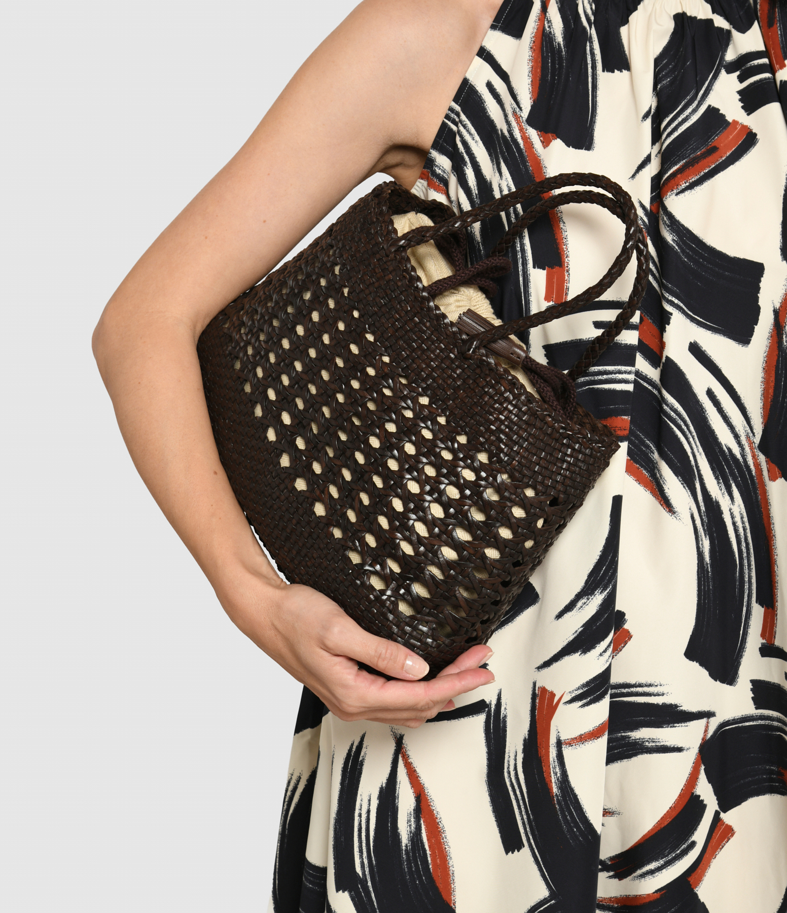 Santa Cano Dark Brown Leather Bag