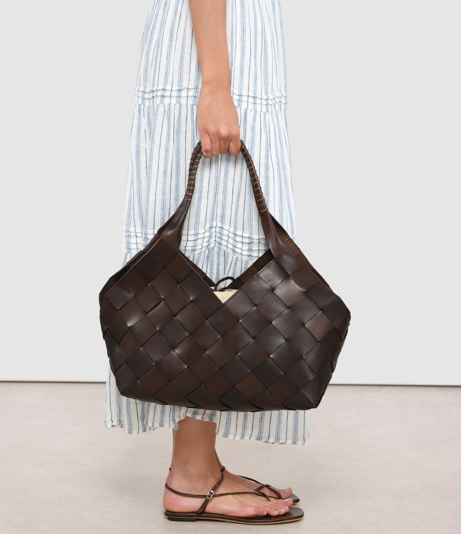 Castello Leather Bag – Dark Brown