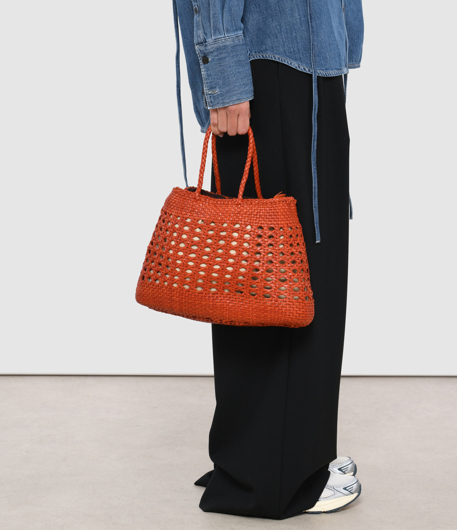 Santa Cano Leather Bag – Orange
