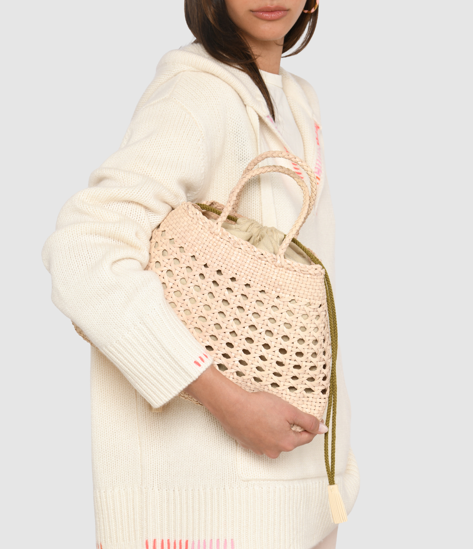 Santa Cano Bag in Natural Leather