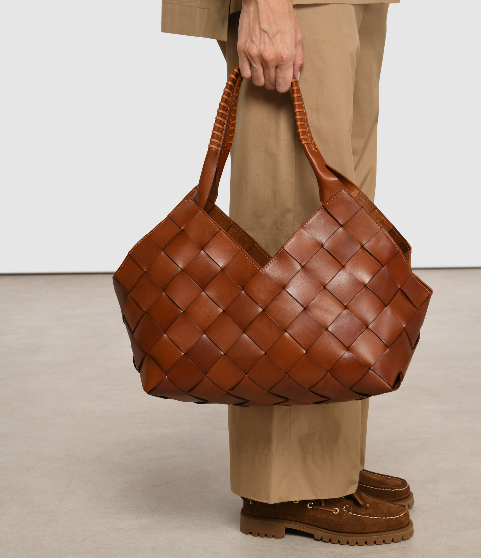 Castello Bag in Tan Leather