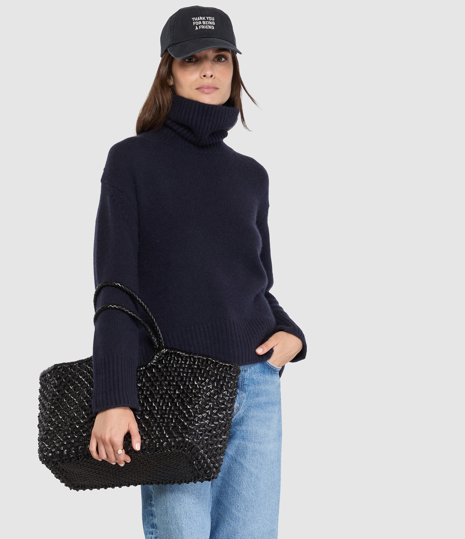 Nantucket Cactus Black Bag