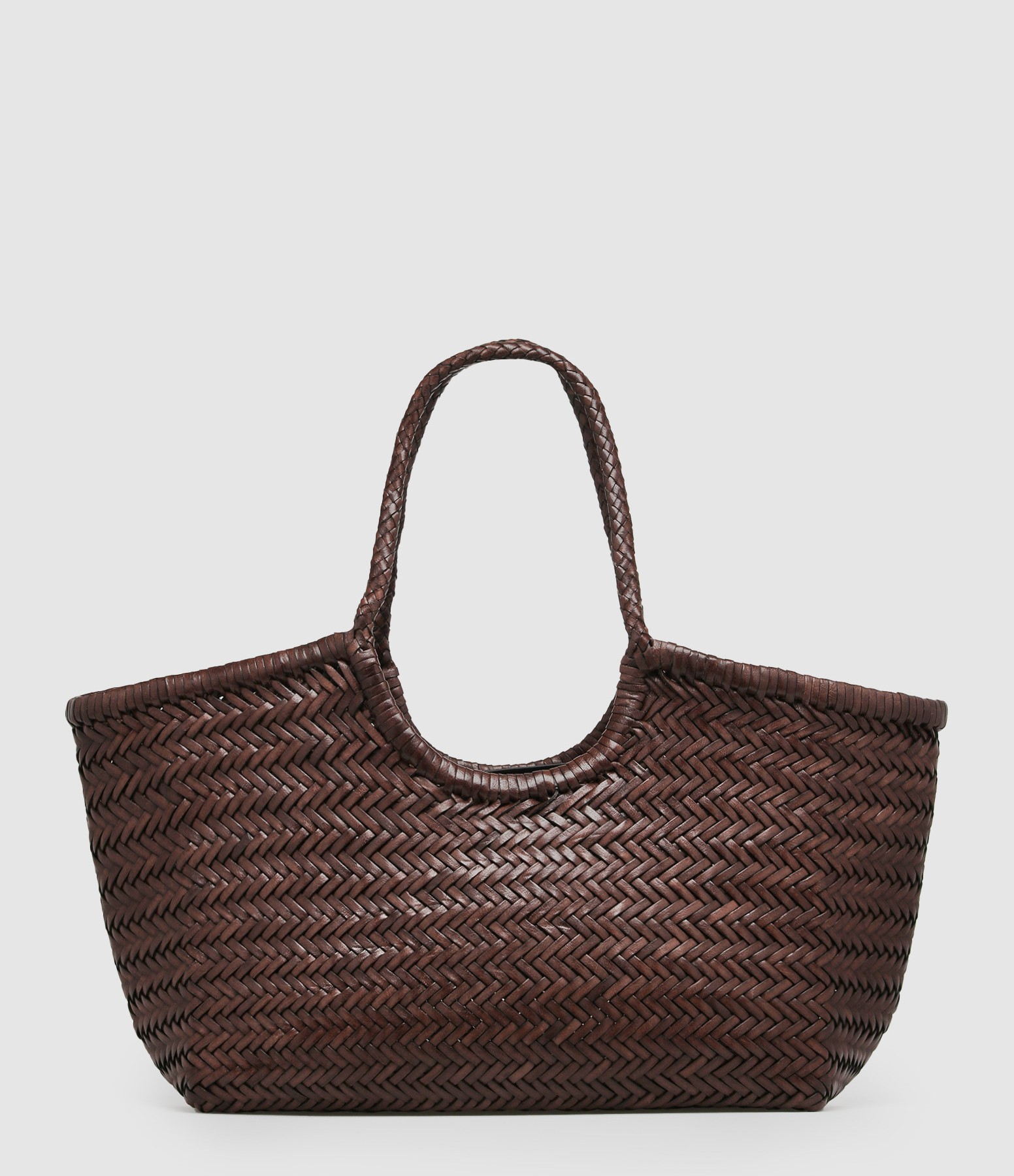 Dark Brown Nantucket Leather Bag