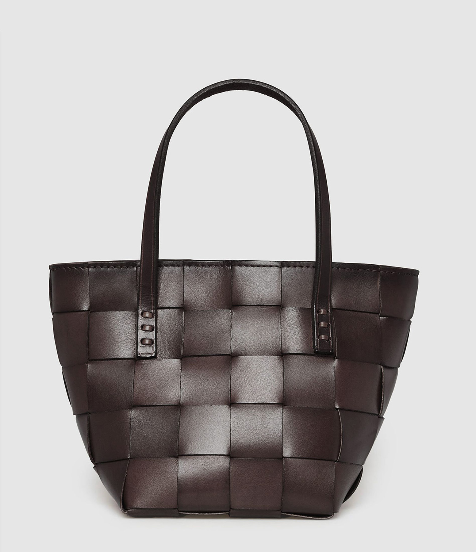 Japan Mini Leather Bag – Dark Brown