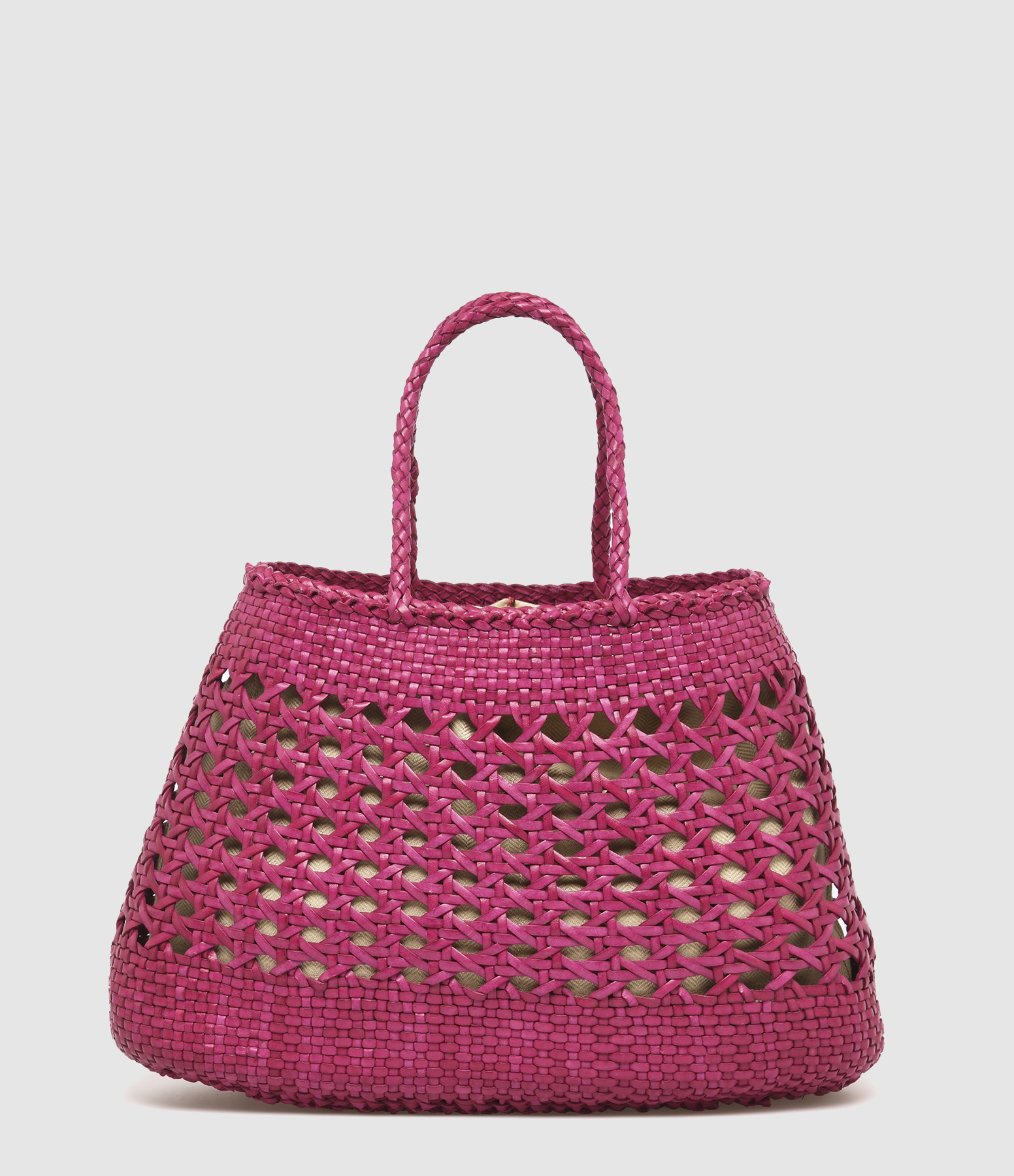 Santa Cano Bag in Fuchsia Leather
