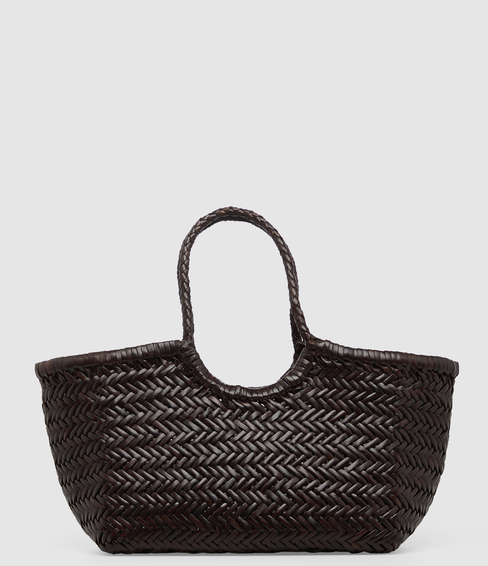 Small Dark Brown Nantucket Bag
