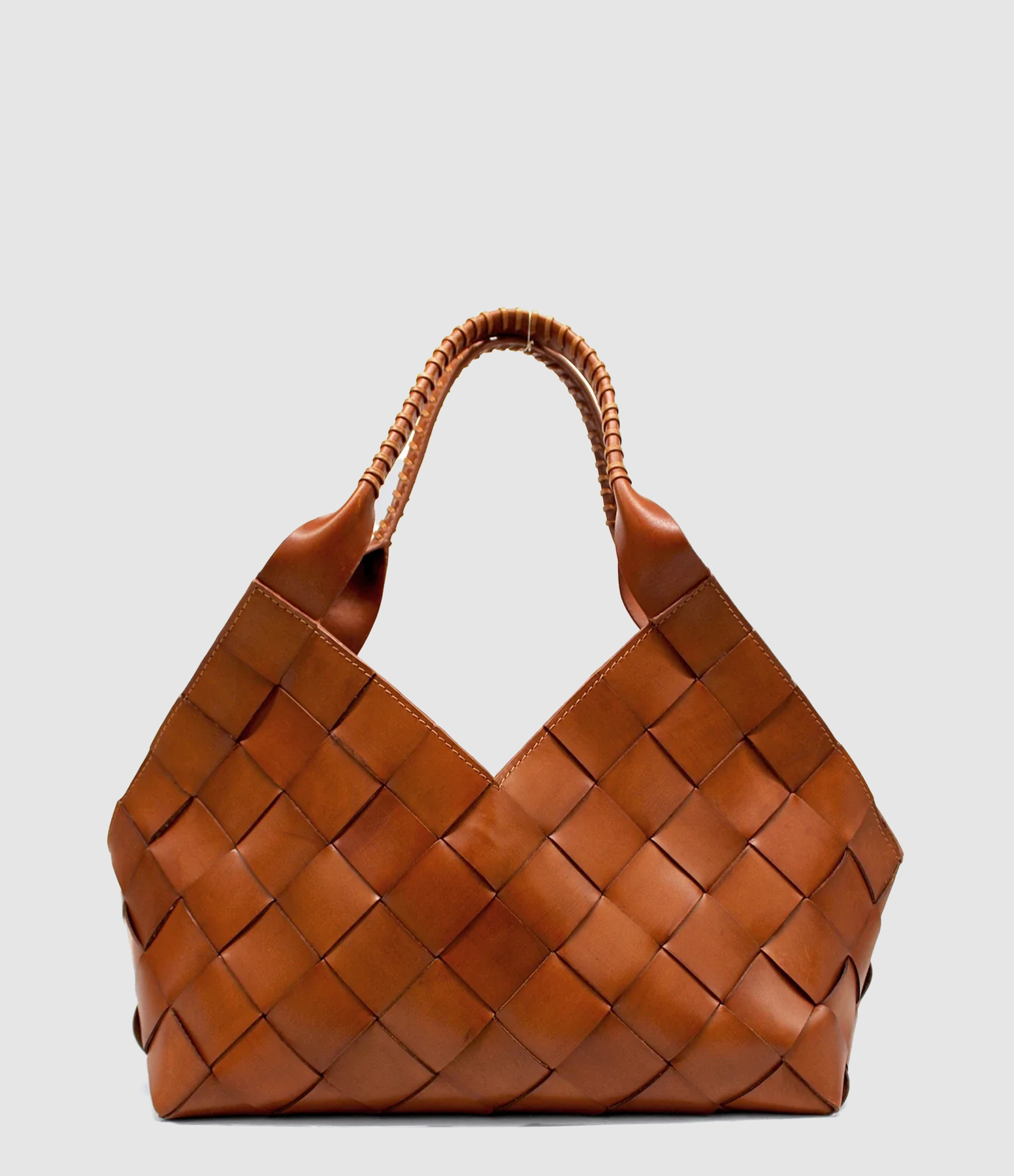 Castello Bag in Tan Leather