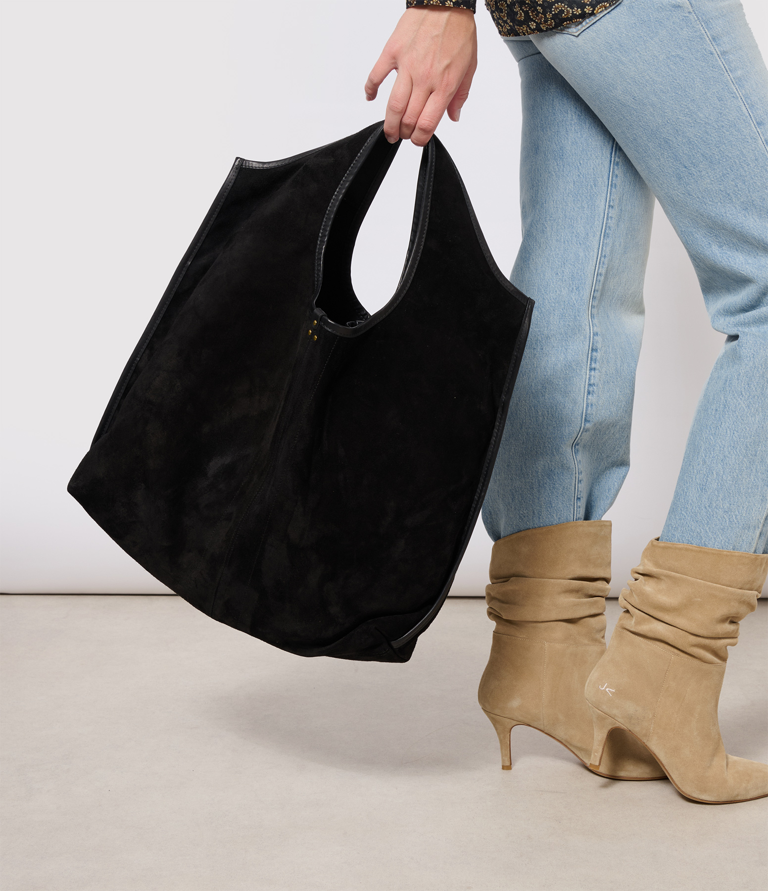 Paco Black Leather Bag