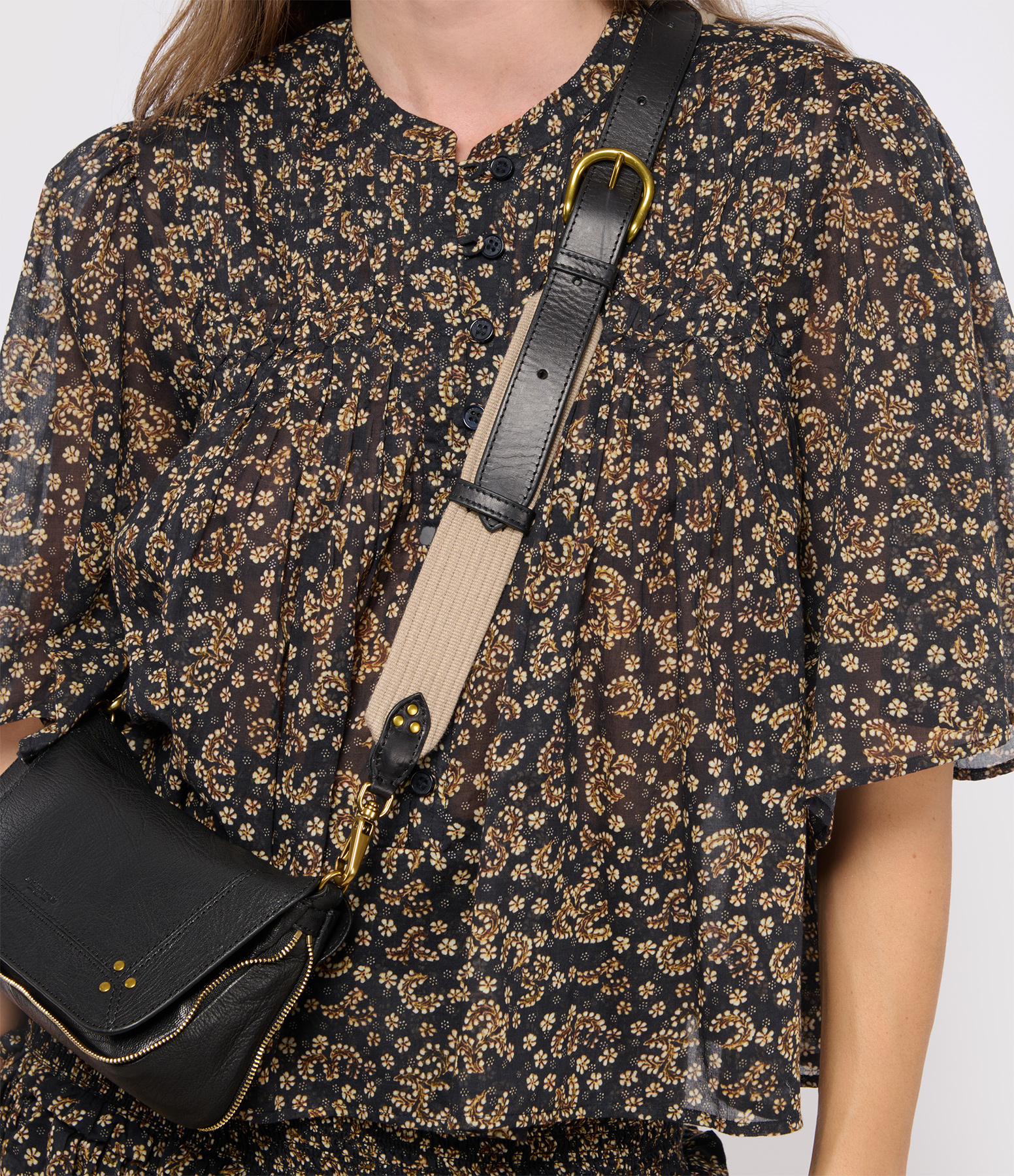 Wide Natural Shoulder Strap