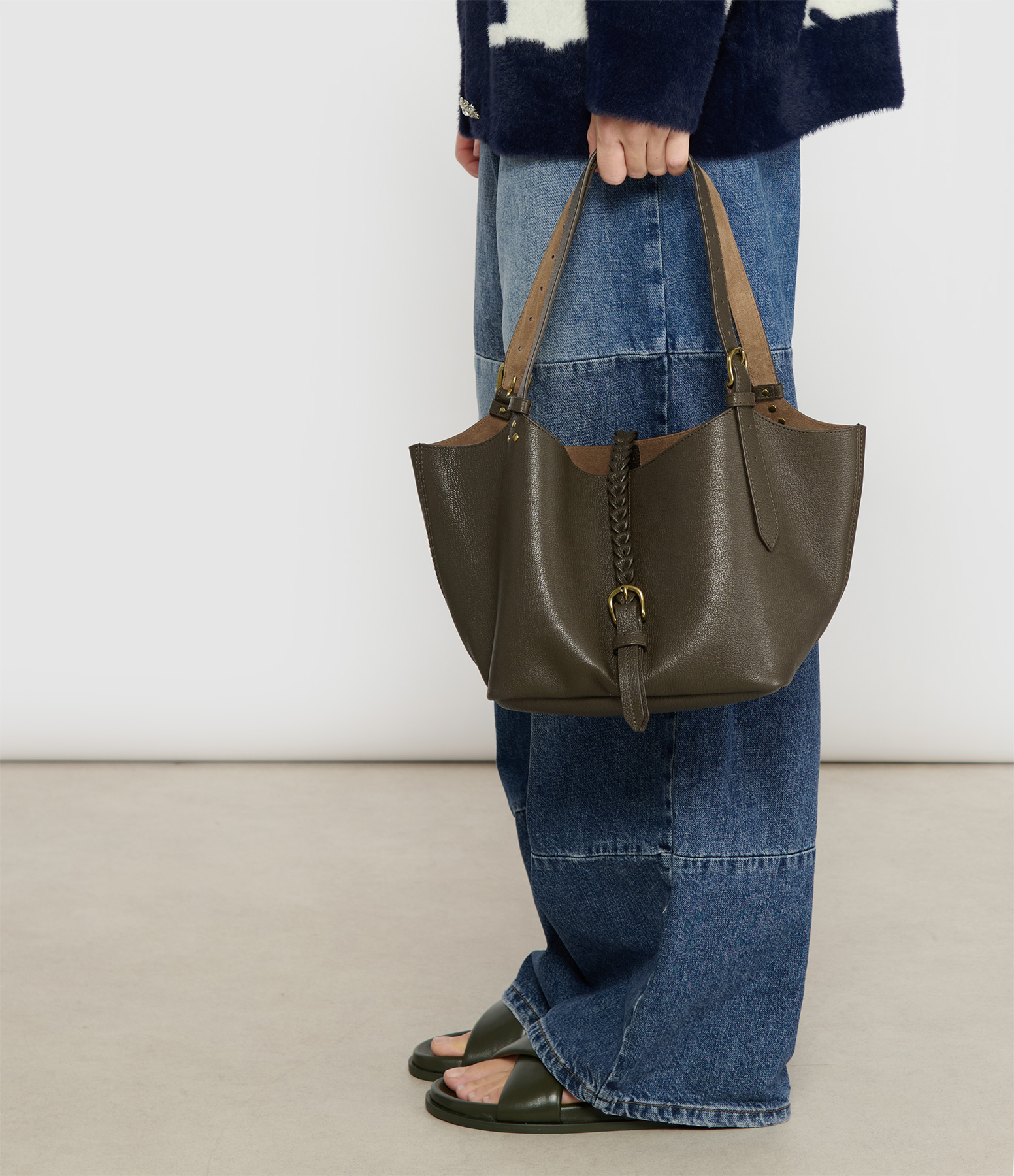 Joseph S Khaki Bag