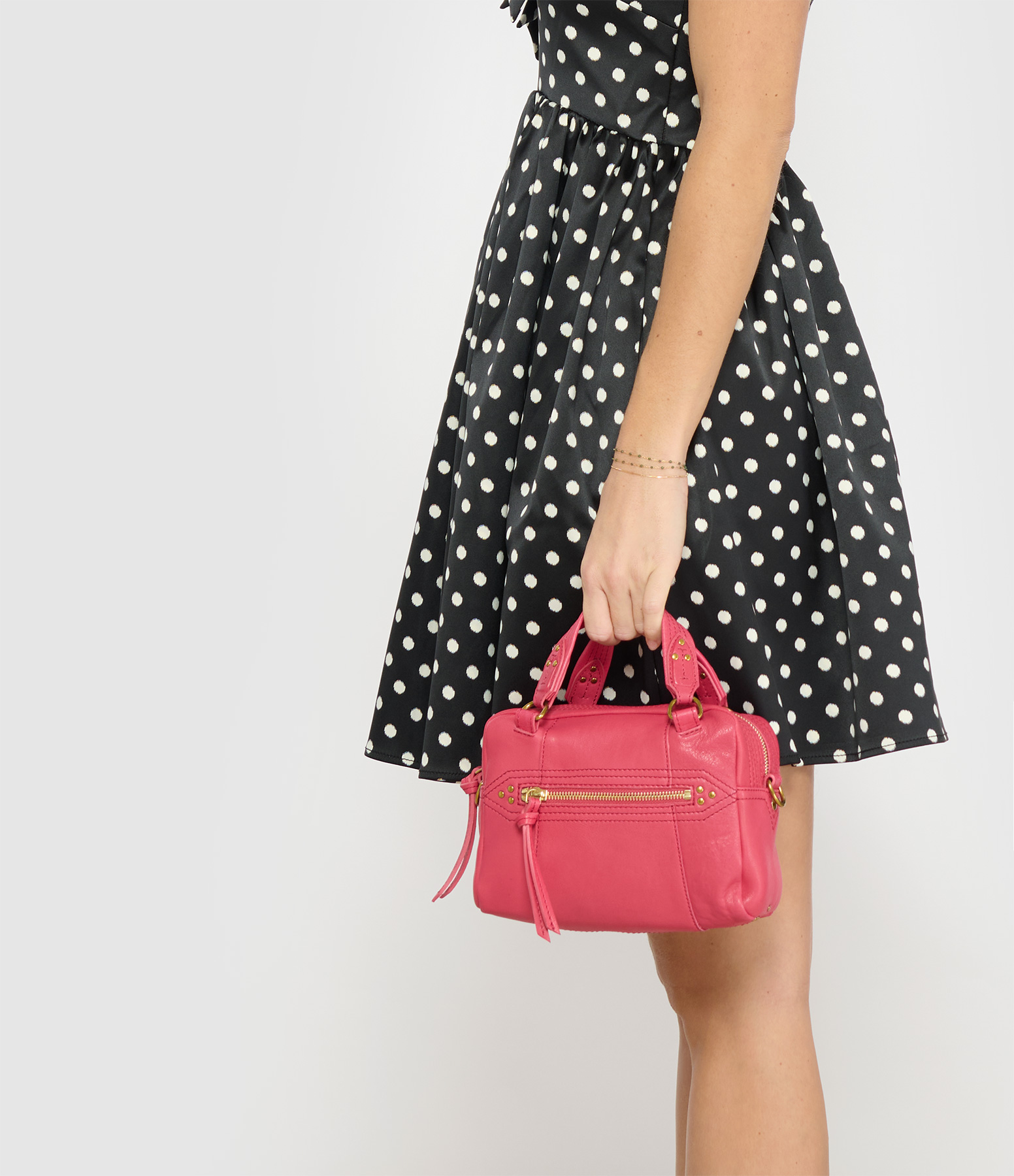 Lucky Bowling Mini Bag – Black and Brass