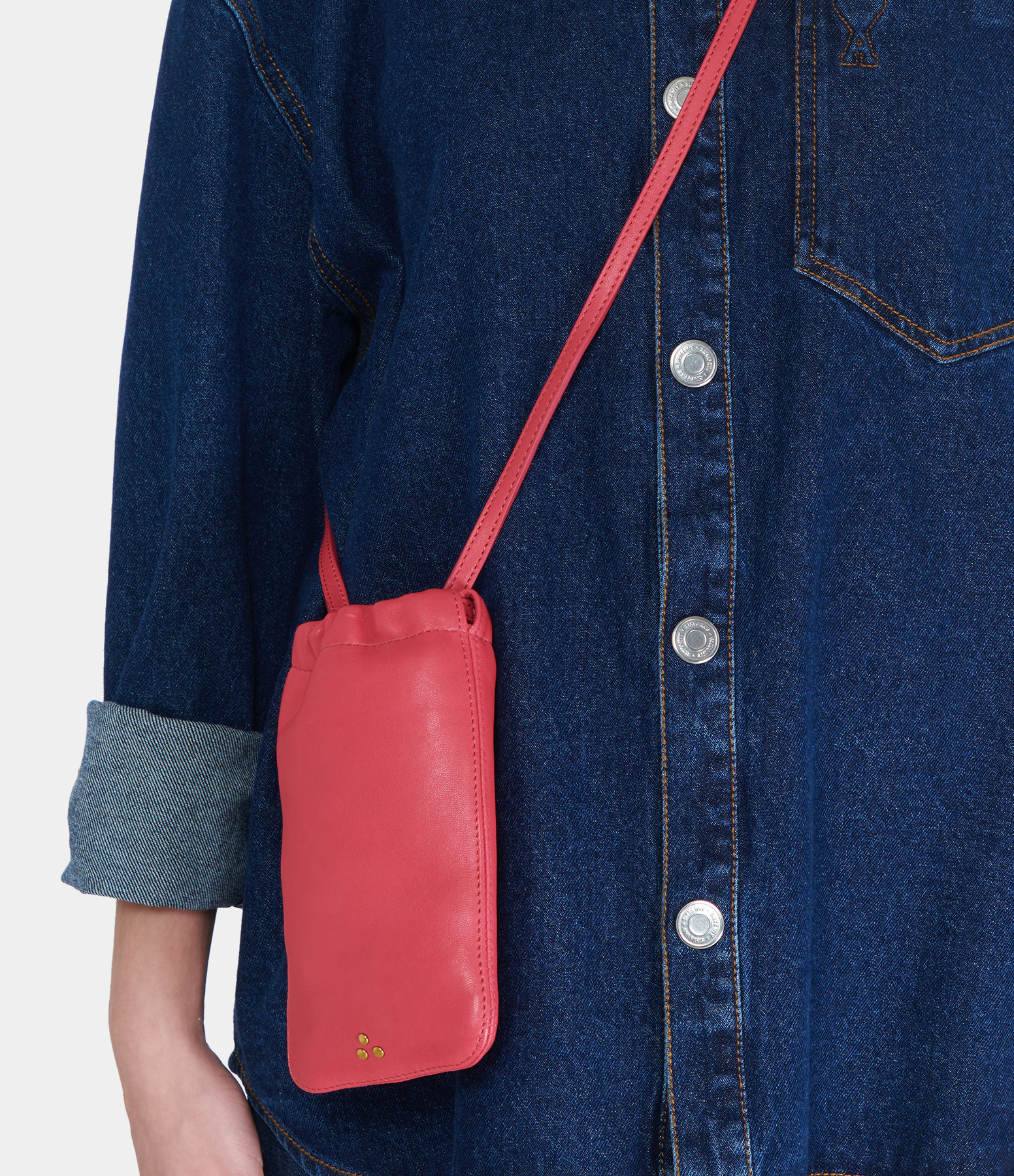 Gordi Mobile Hyacinth Clutch Bag