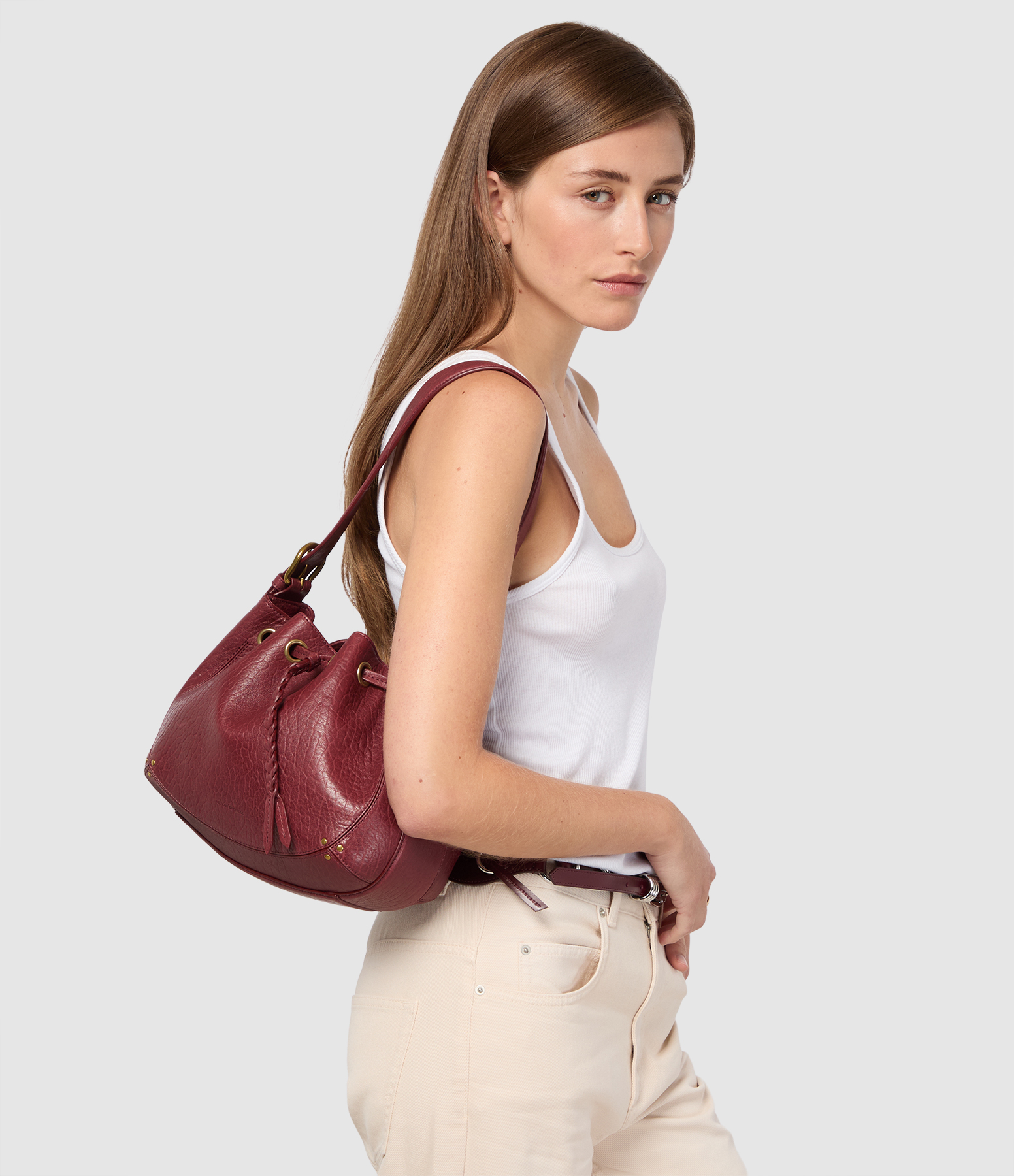 Andy Bubble Burgundy Bag