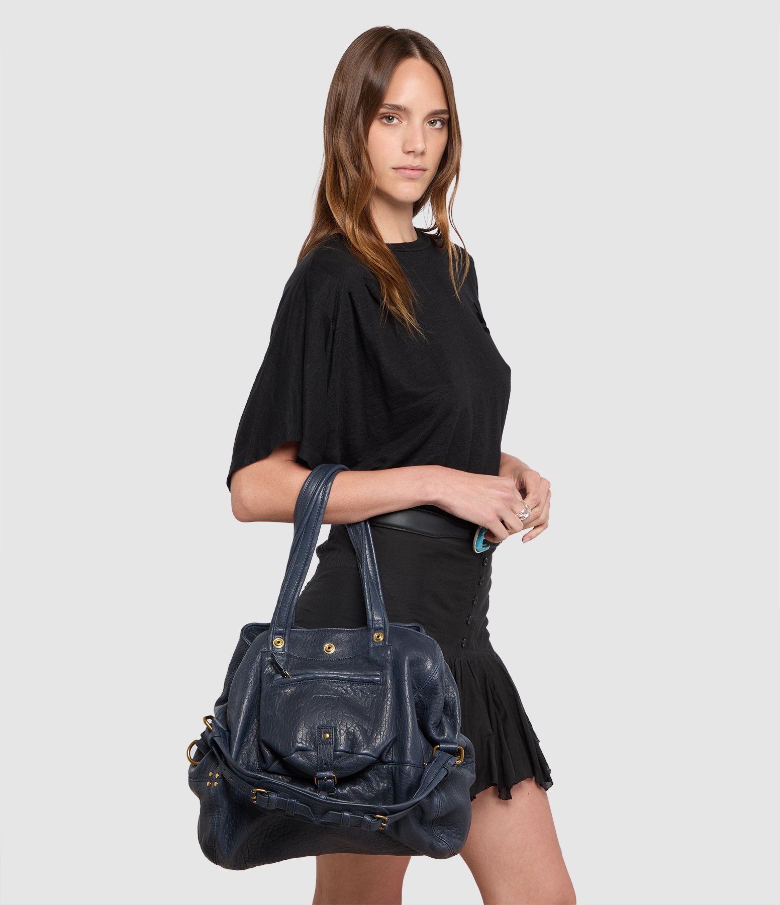 Billy M Bubble Night Blue Bag