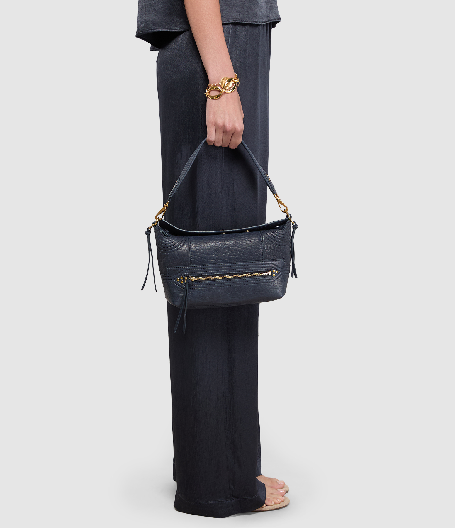 Lucky Hobo Small Bubble Night Blue Bag