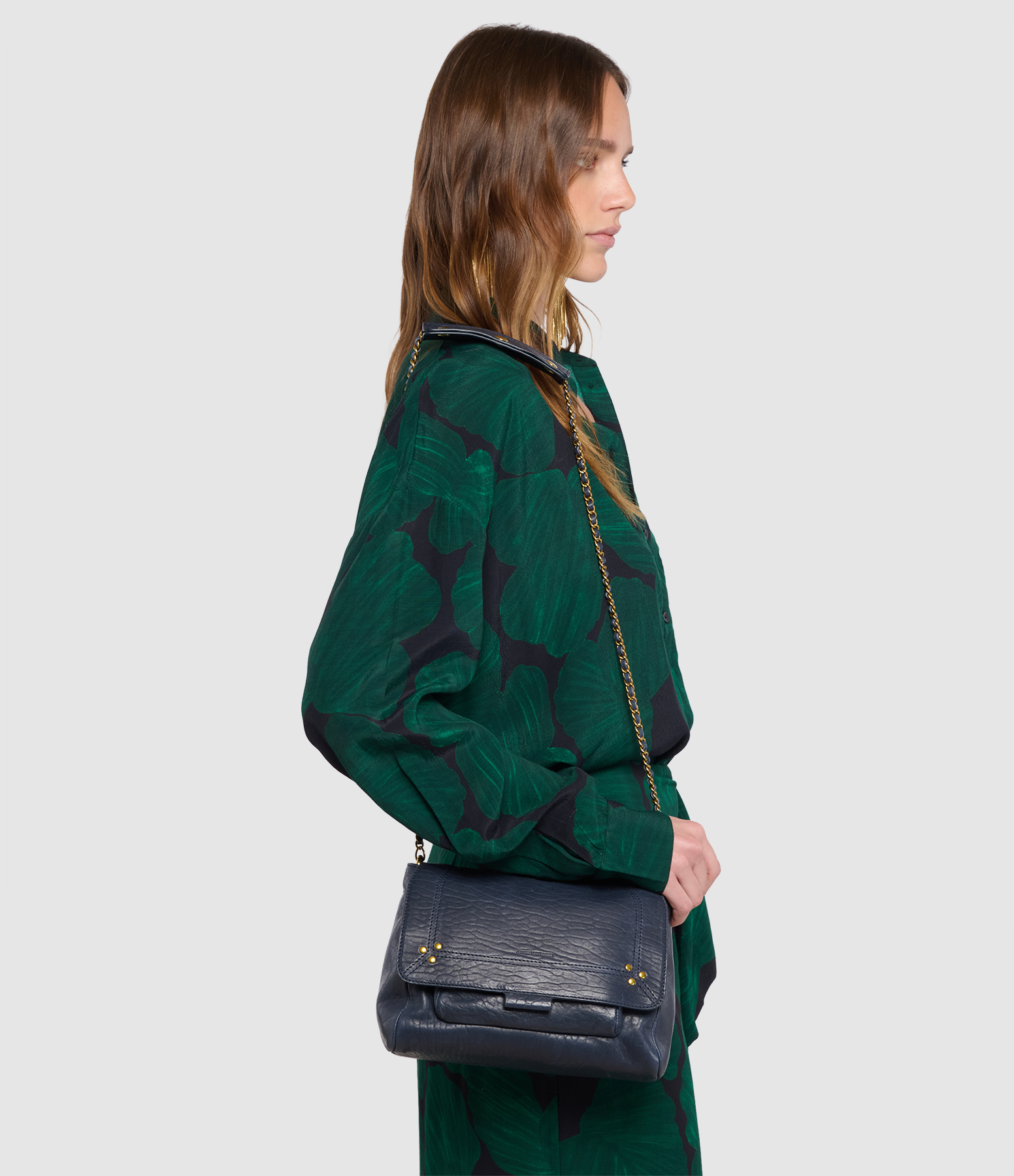 Lulu M Bubble Night Blue Bag
