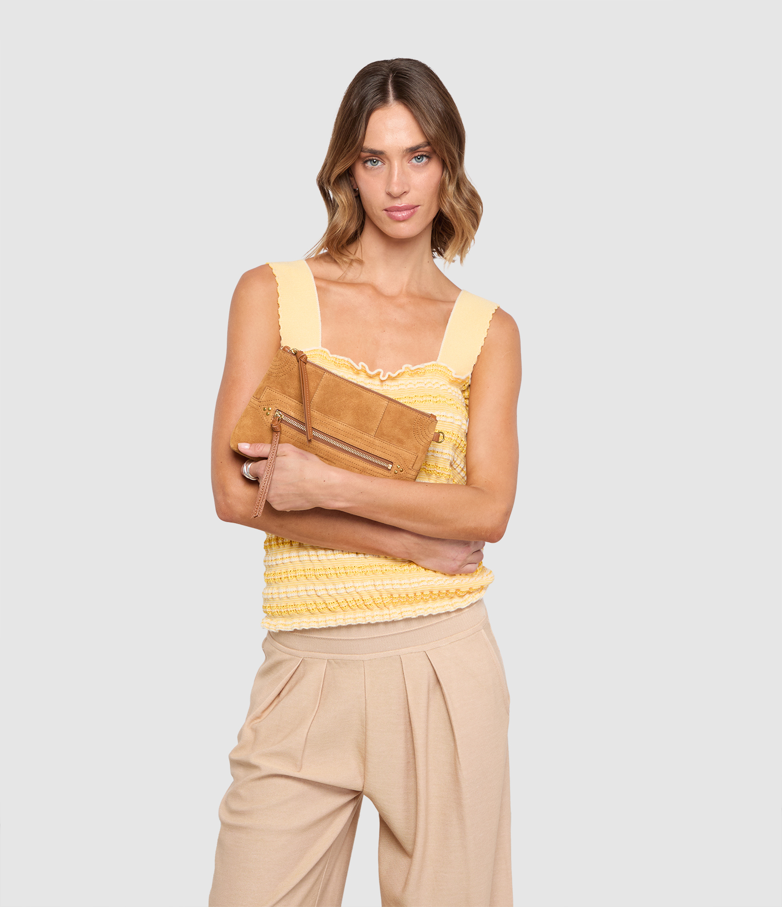 Lucky Clutch Caramel Clutch Bag