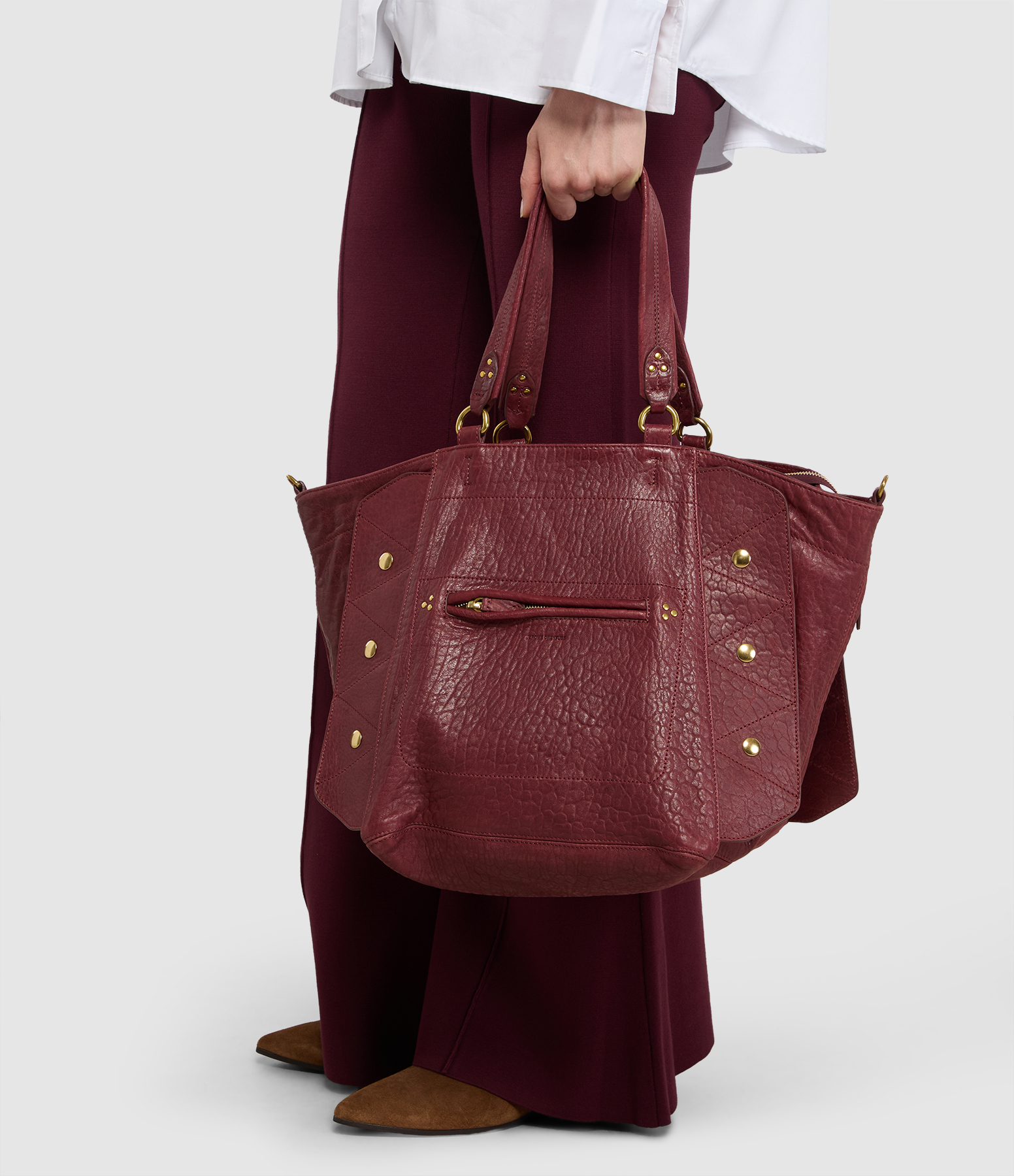 Roger Bubble Burgundy Bag