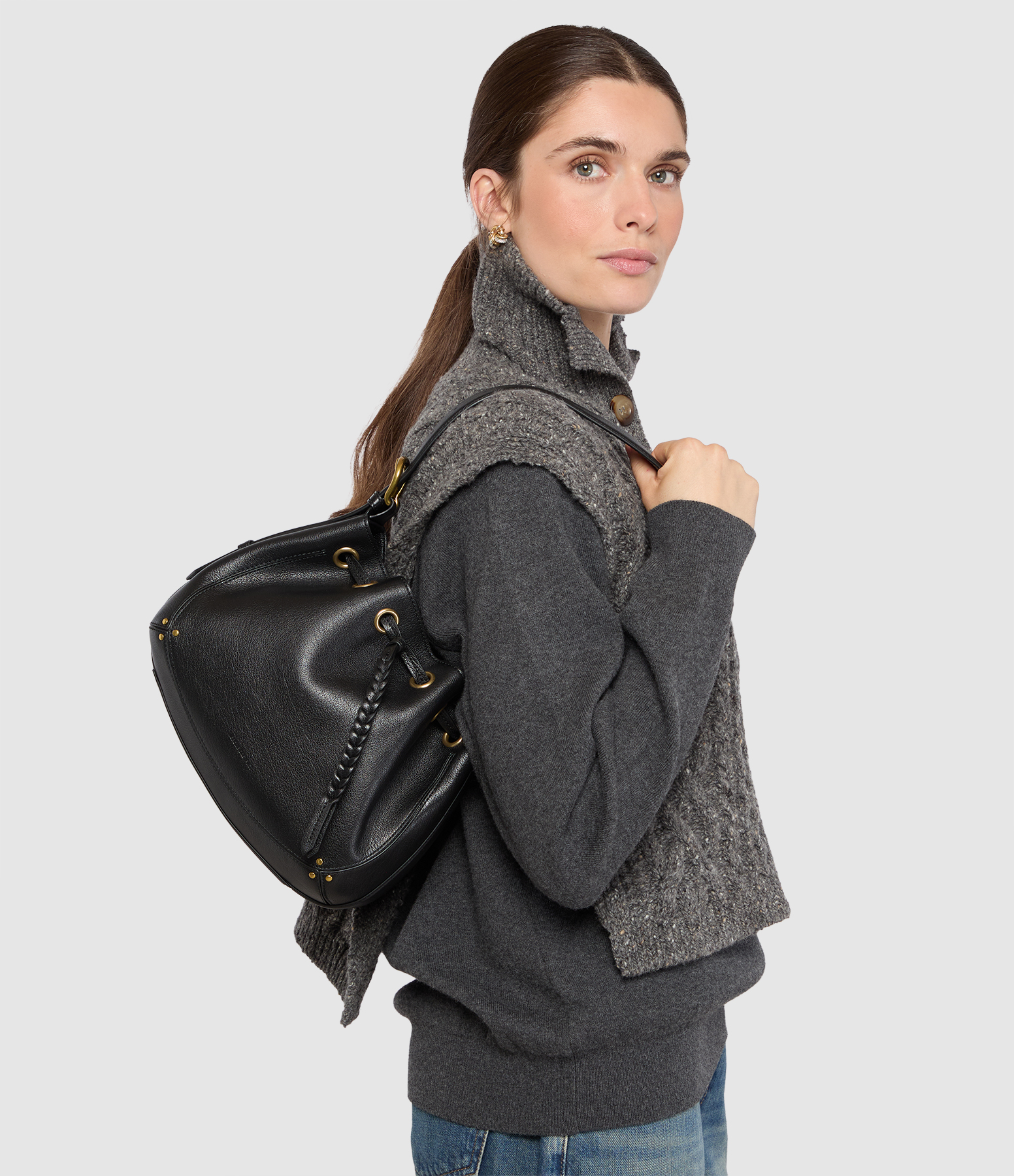 Andy Bag – Black and Brass