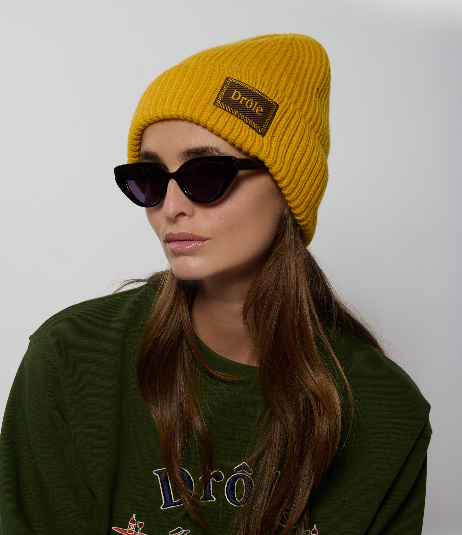 Yellow Wool Hat