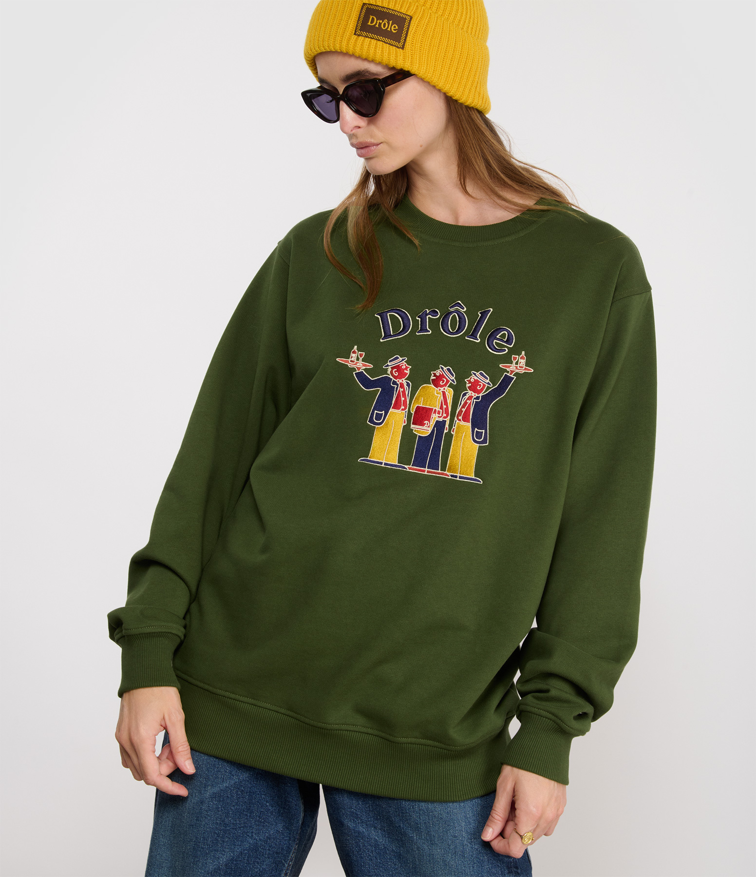 Crillon Khaki Sweatshirt