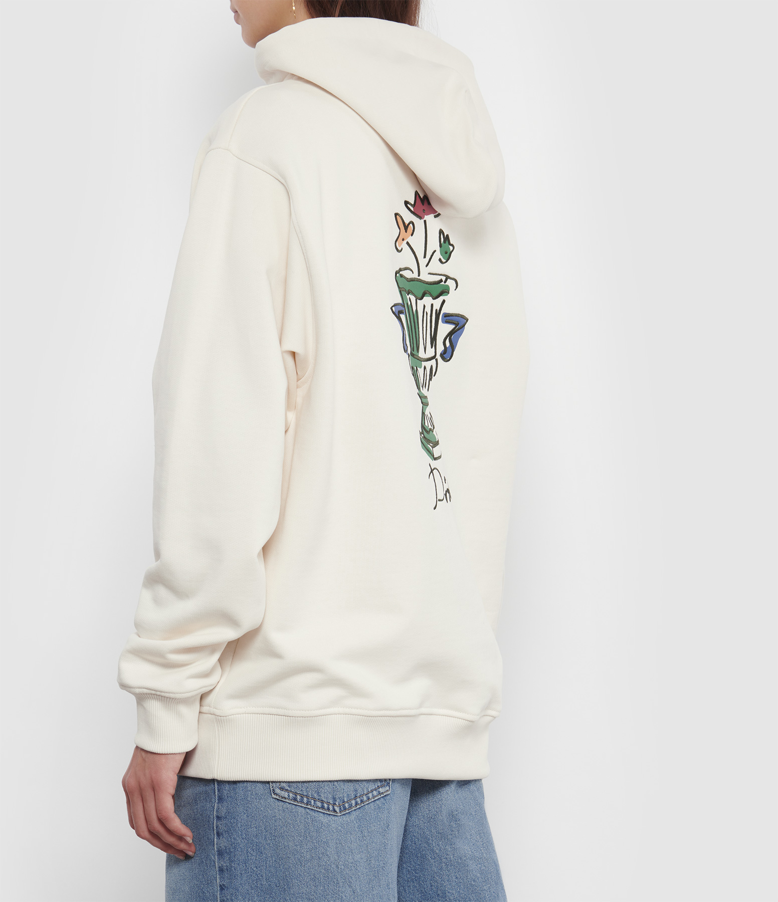 Vase Cream Hooded Sweatshirt