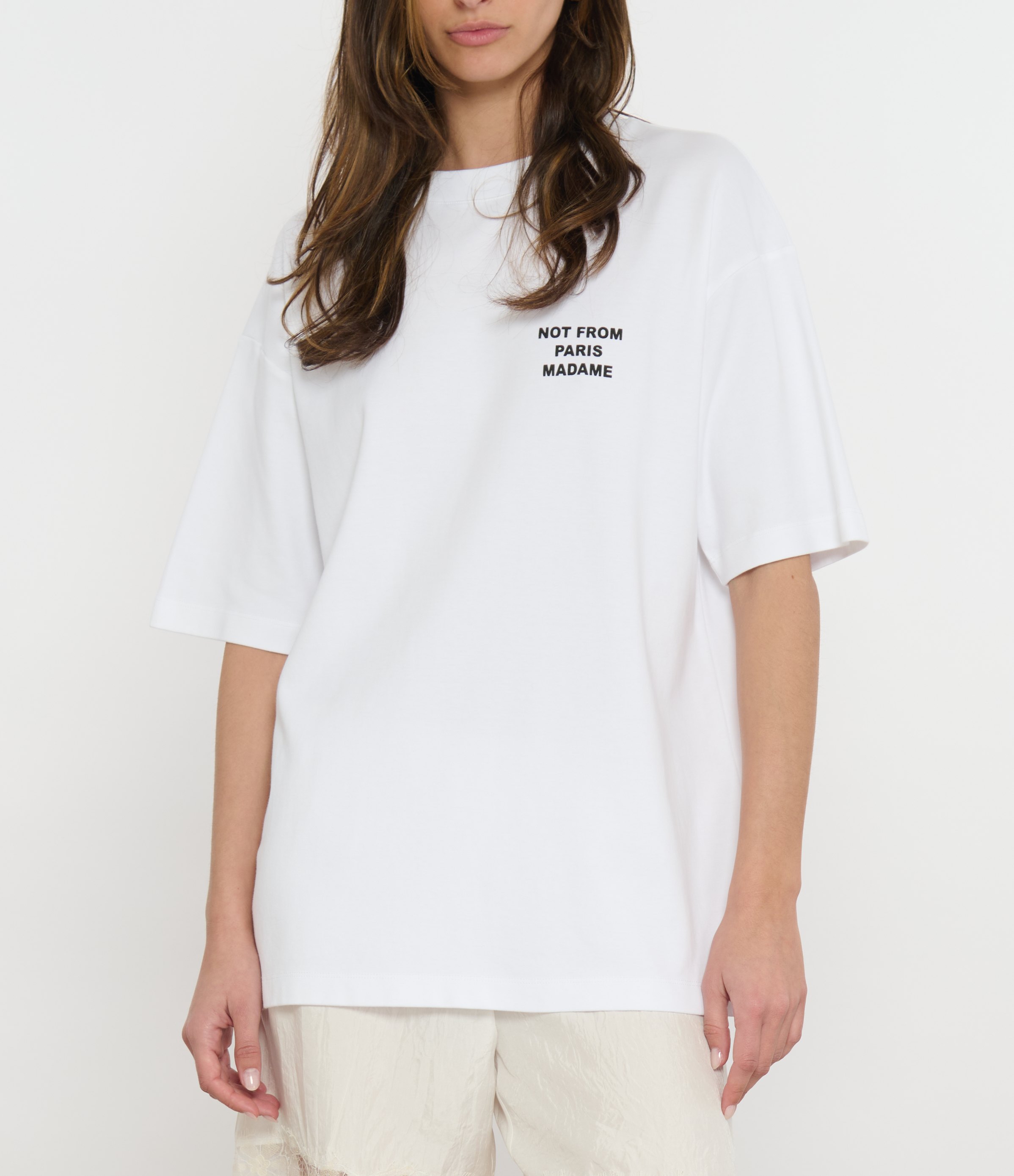 Optic White Slogan T-shirt