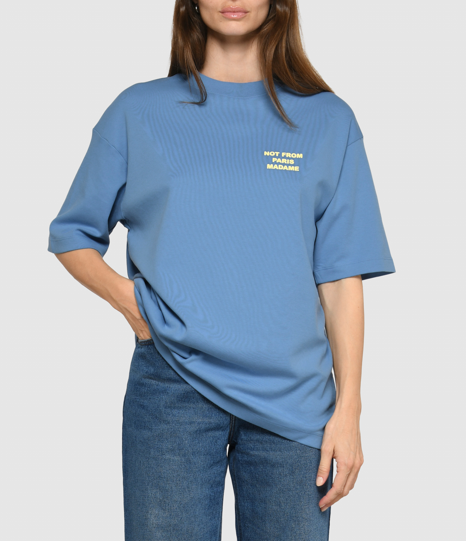 Men’s Slogan T-shirt – Atlantic Blue