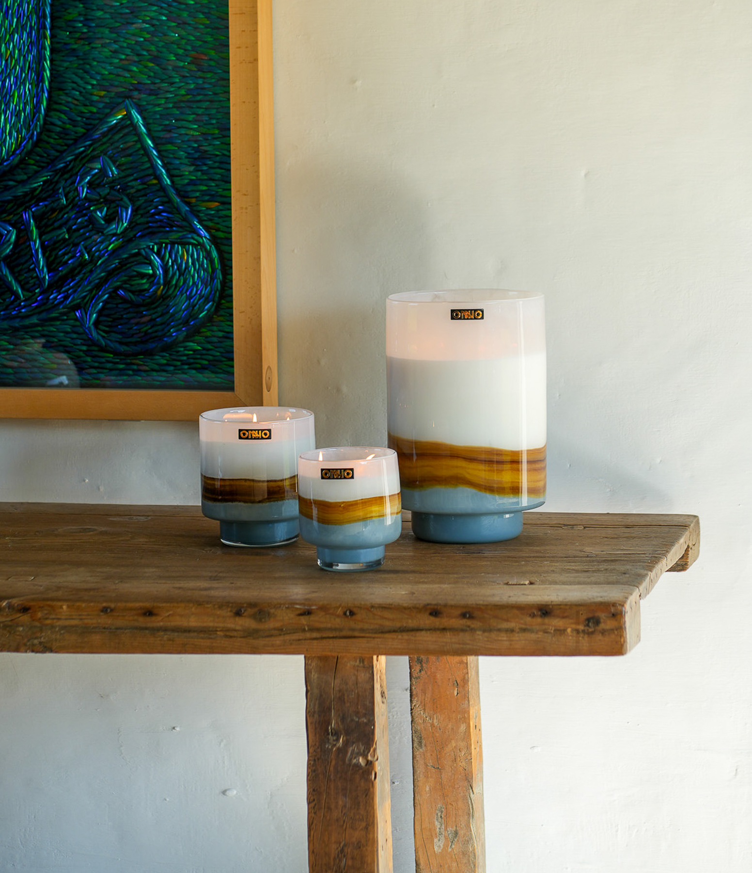 Art Riva M Sunset Candle