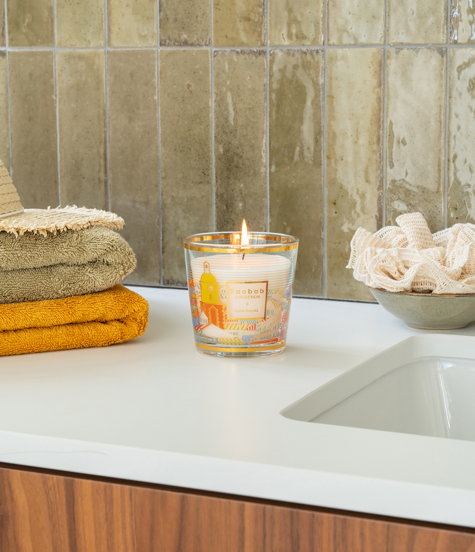My First Baobab Cities Saint-Tropez Candle