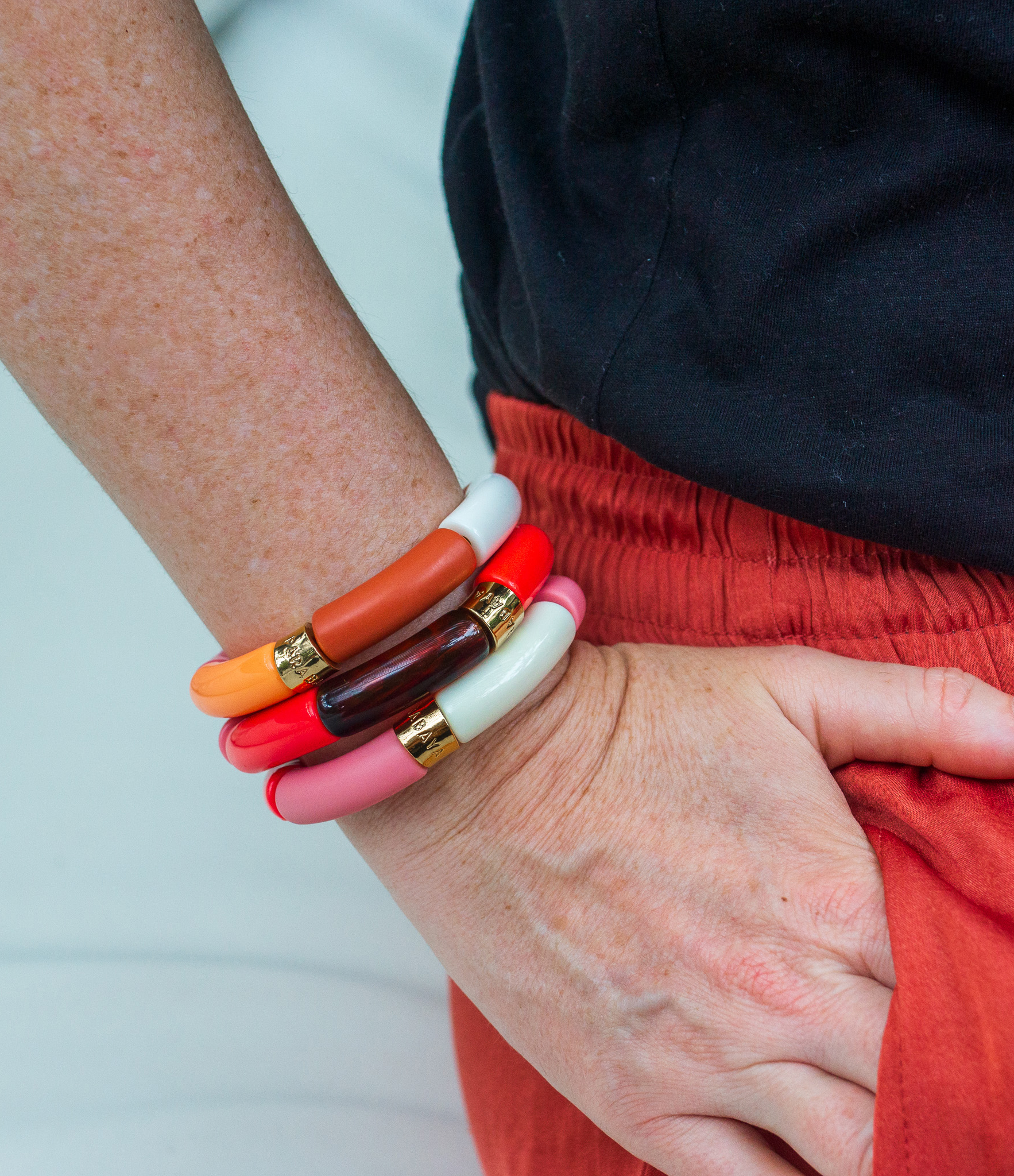Trio Fogo Brown Bracelets