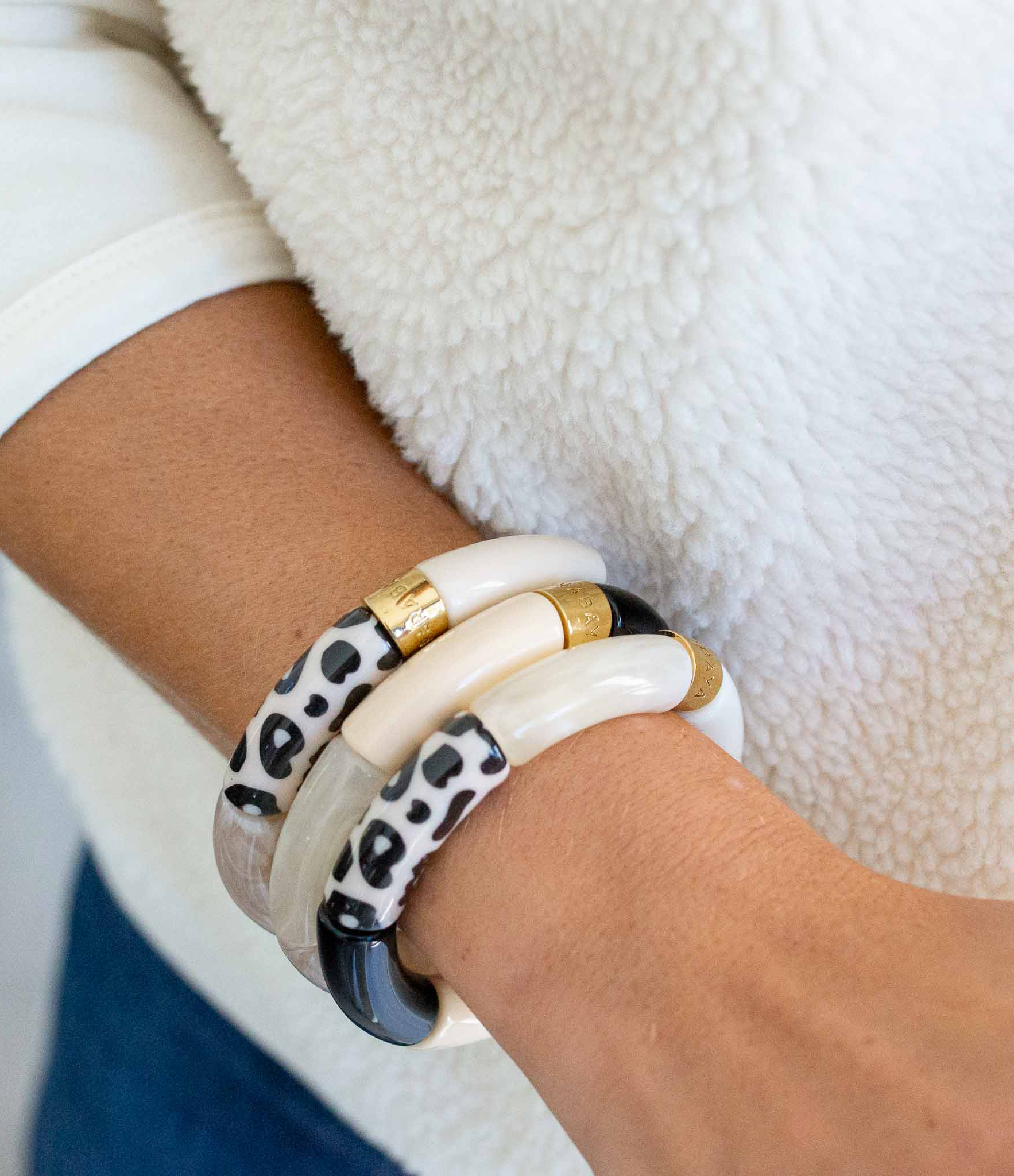 Onca Leopard Trio Bracelets