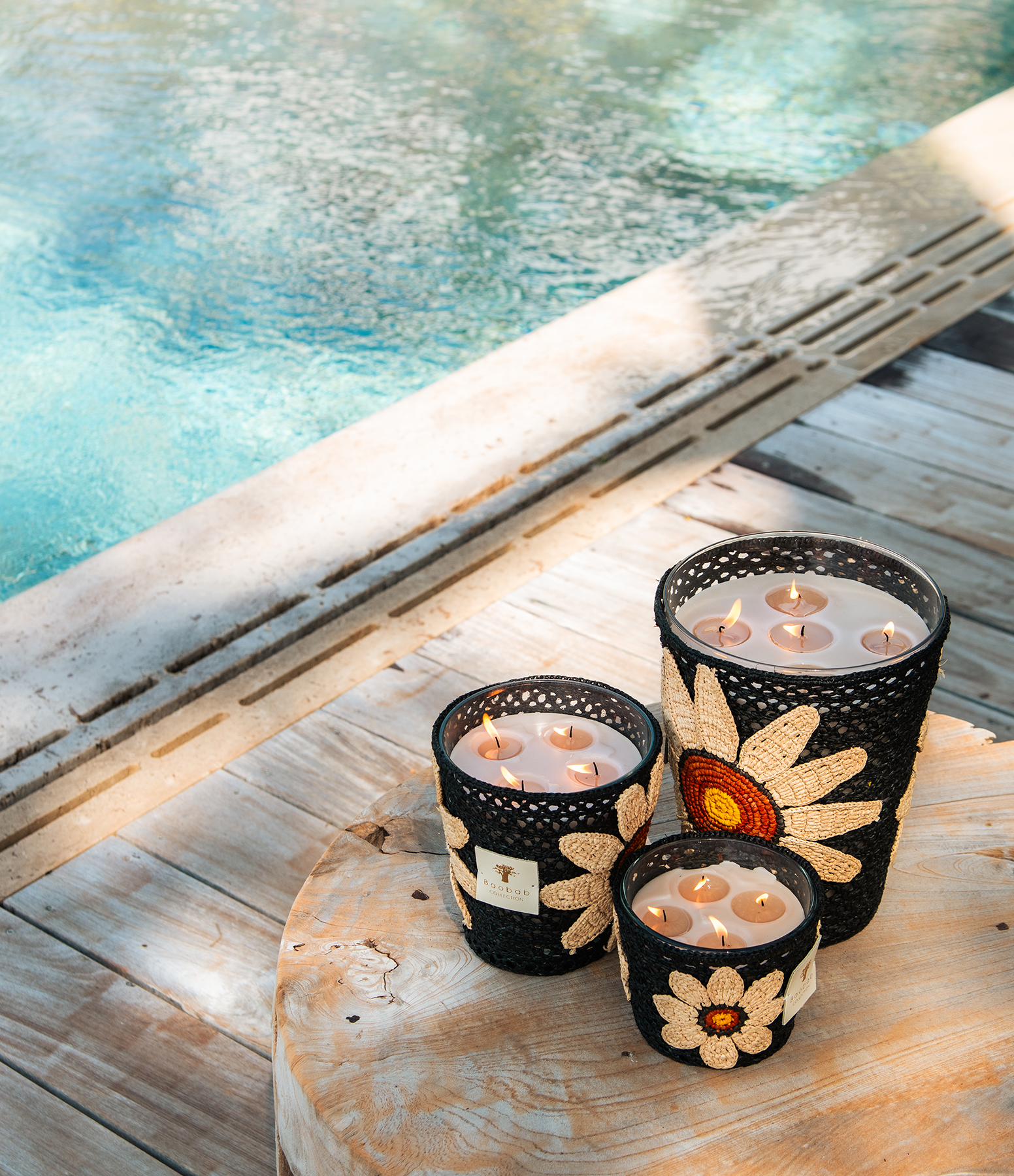 Max 16 Sun Flowers Candle, Lulli Exclusive